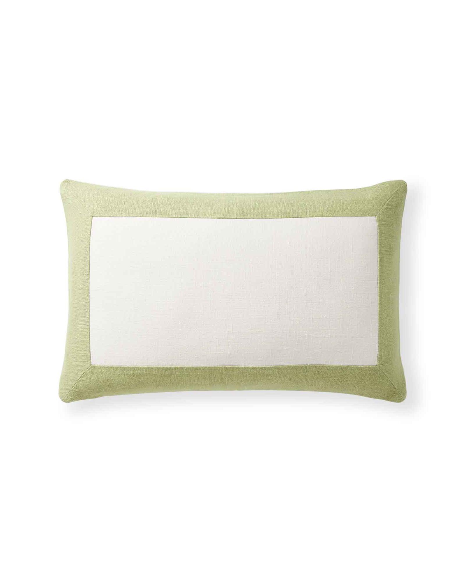 Serena & Lily Border Frame Pillow Cover