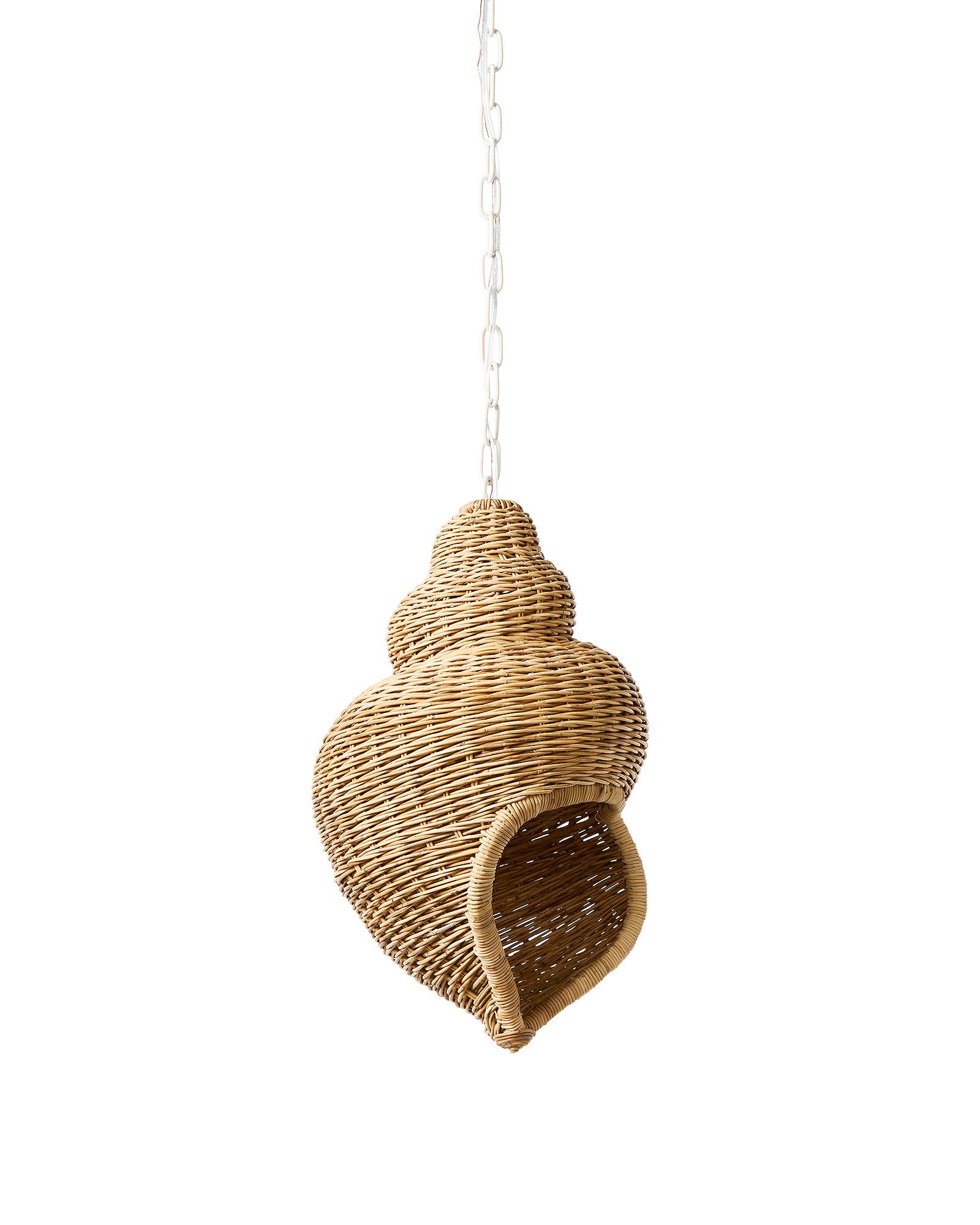 Decorative Rattan Shell 1258923-Lighting-Pendant-Rattan-Shell-Small-web-x1582-SH