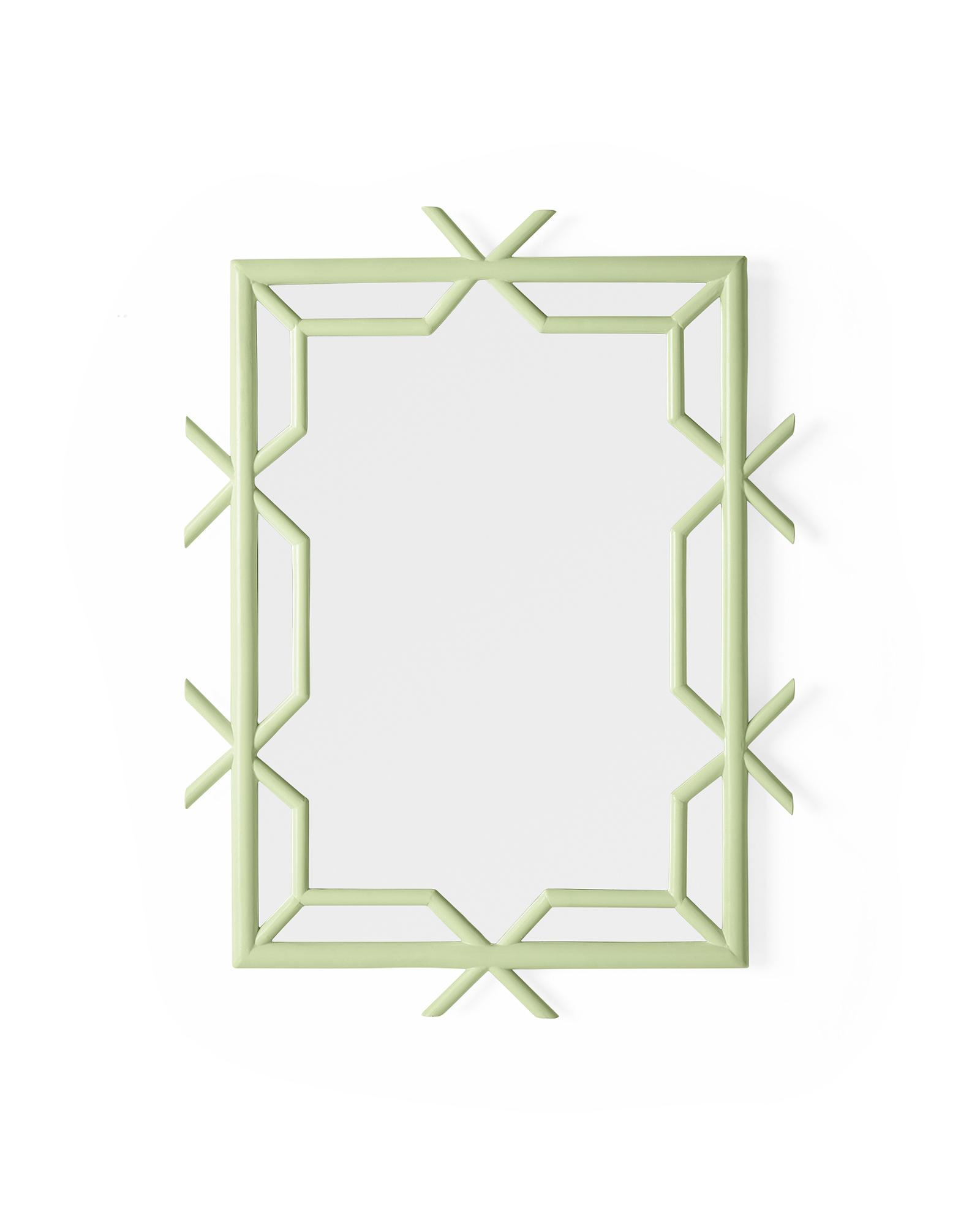 Serena & Lily Lanai Rattan Mirror - Thumbnail 2