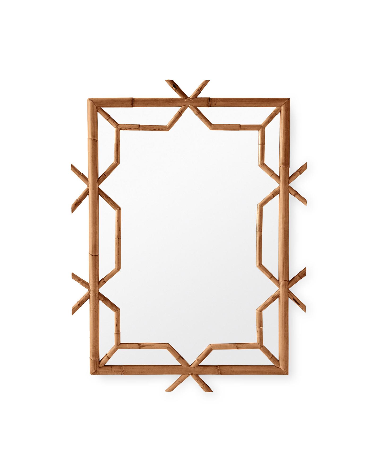 Lanai Rattan Mirror
