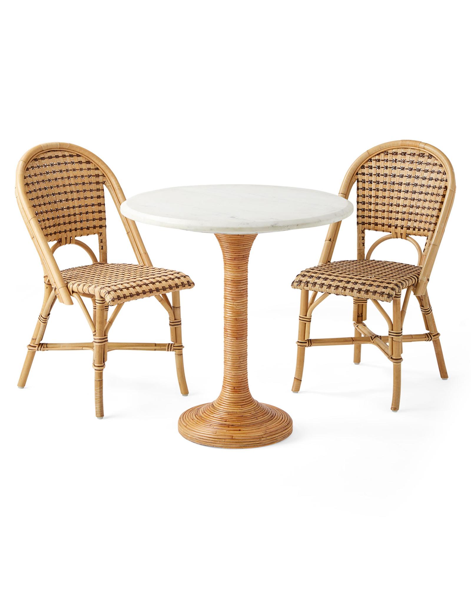 Riviera Étoile & Southampton Bistro Set | Serena and Lily