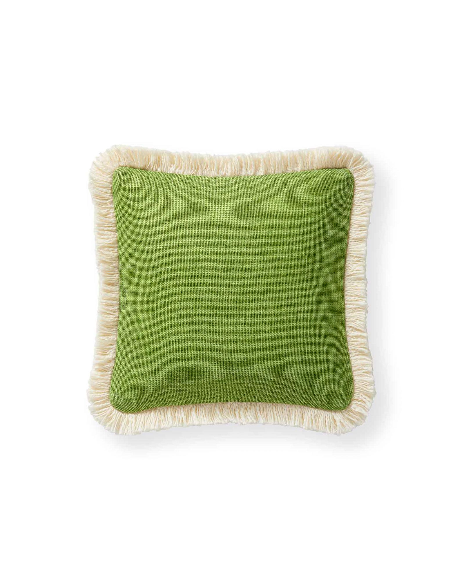 Serena & Lily Bowden Linen Pillow Cover – 20" Square In Coastal Blue (Cover Only)