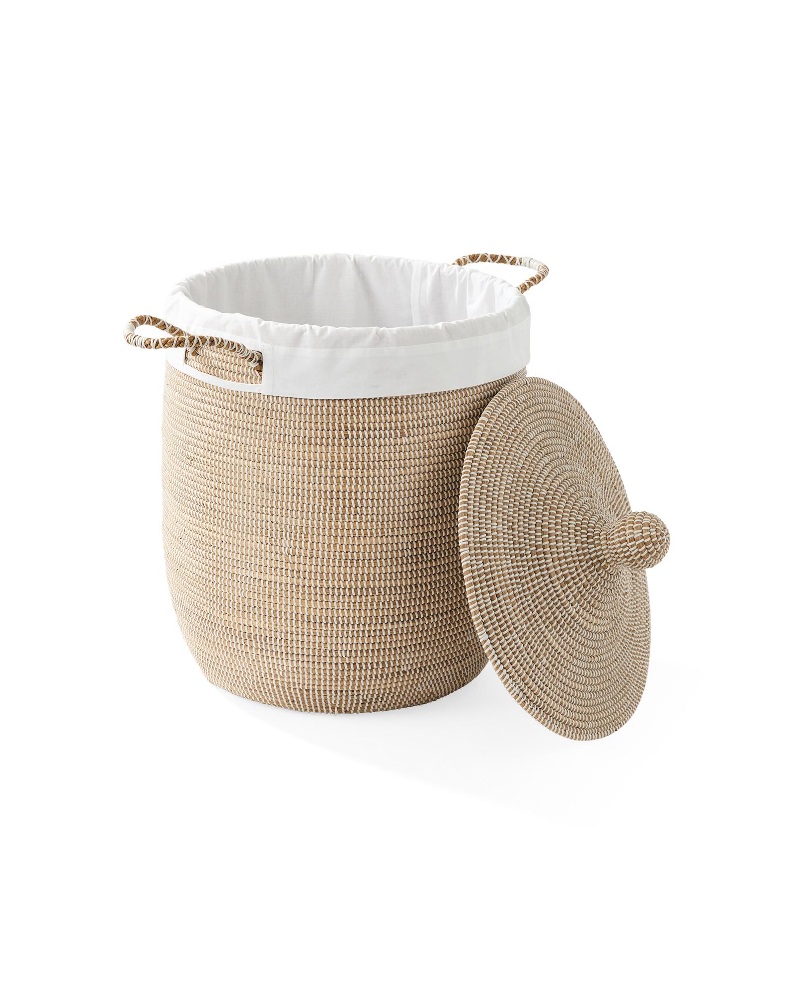 La Jolla Basket Liner – Medium | Serena & Lily
