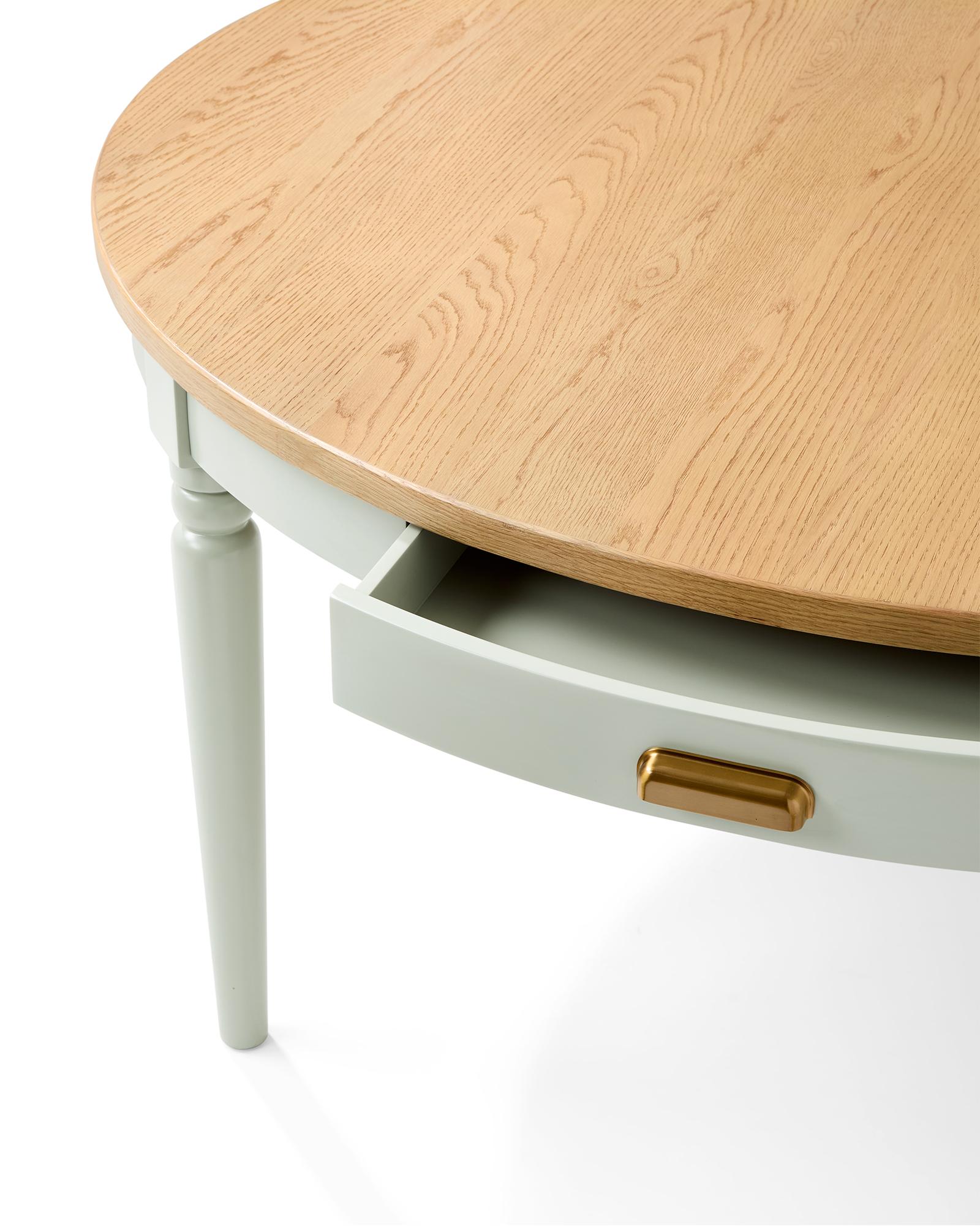 Farmhouse Round Dining Table - Thumbnail 3