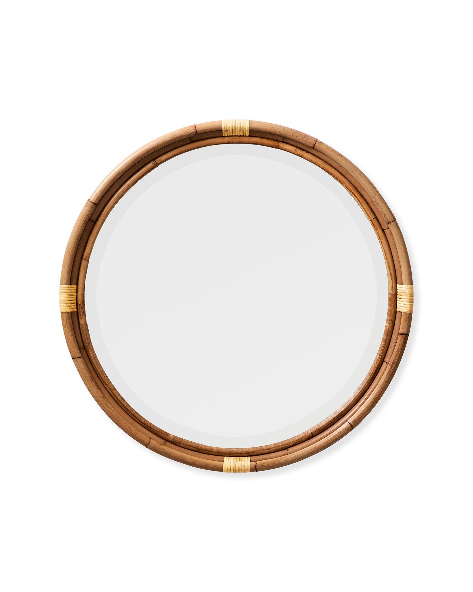Montara Rattan Mirror | Serena and Lily