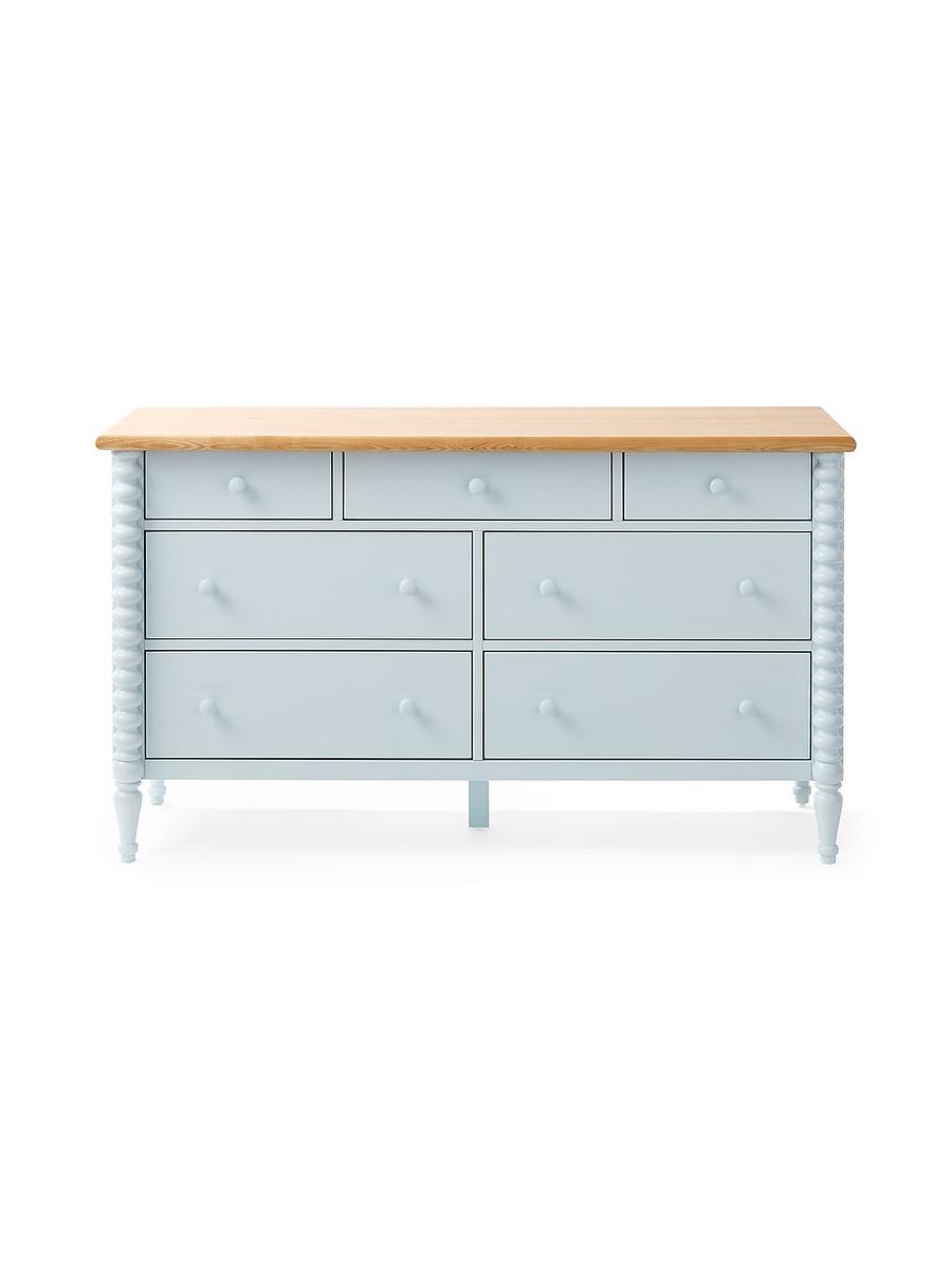 blue kids dresser Parke 36" Navy Blue Wood 4-Drawer Kids Dresser