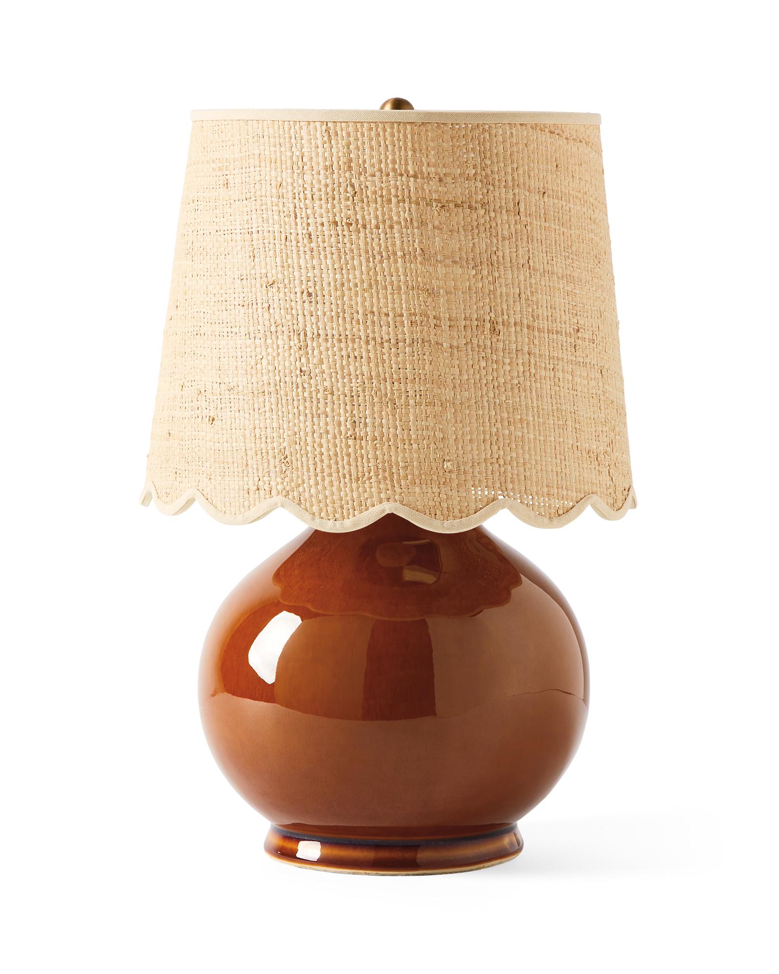 Serena & Lily Como Ball Table Lamp - Thumbnail 4