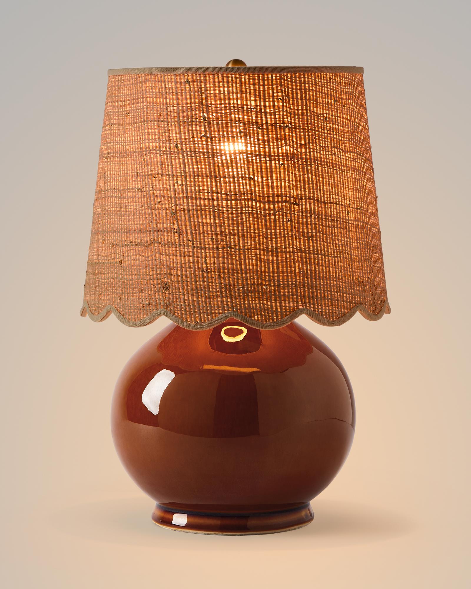 Serena & Lily Como Ball Table Lamp