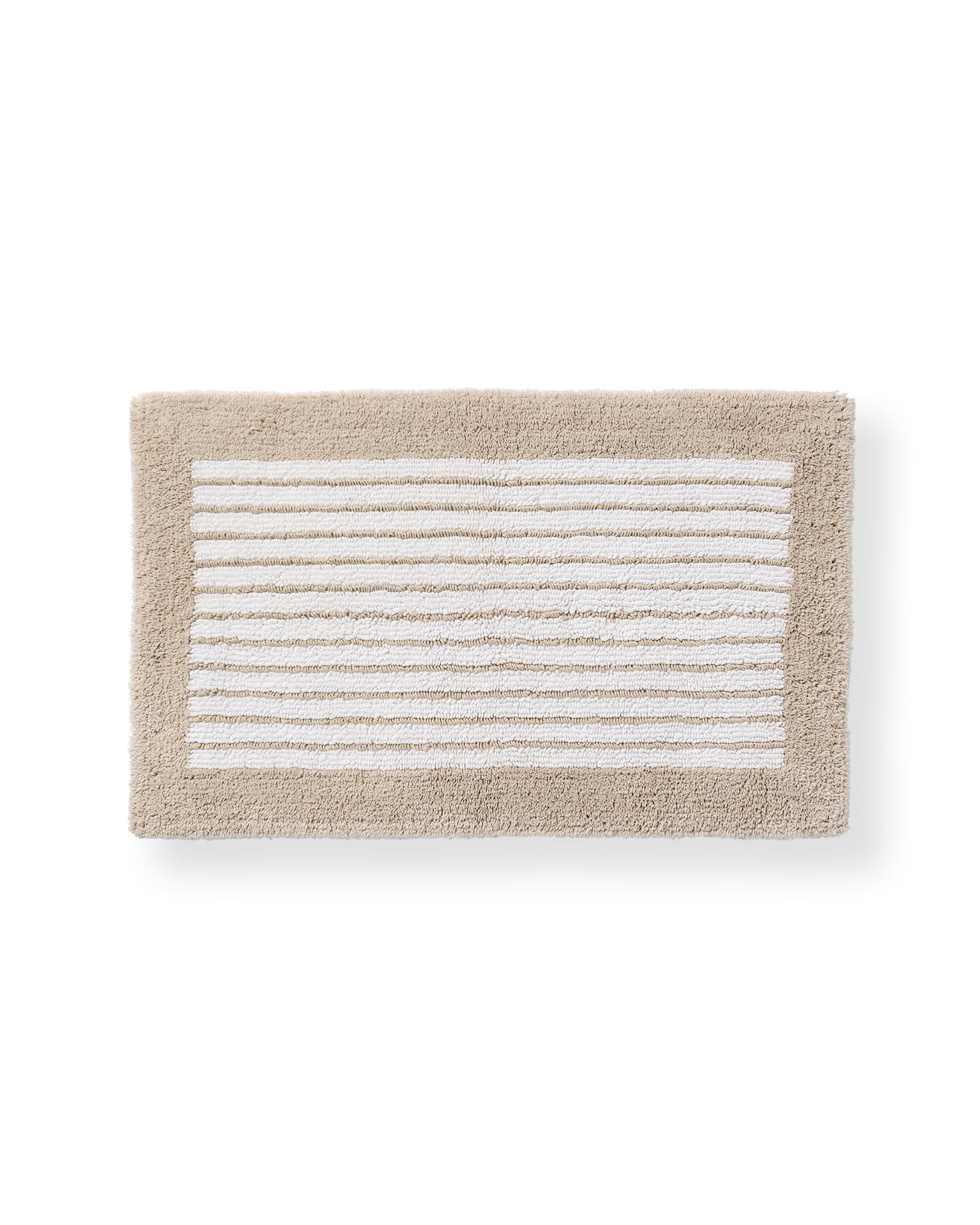 Sonoma Stripe Bath Rug
