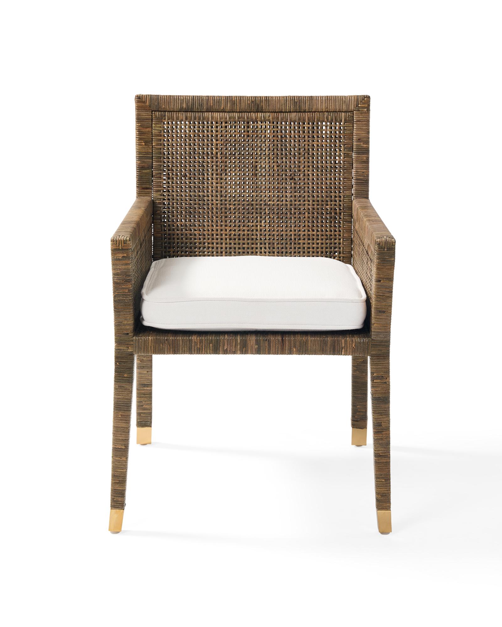 Serena & Lily Balboa Rattan Armchair - Thumbnail 3