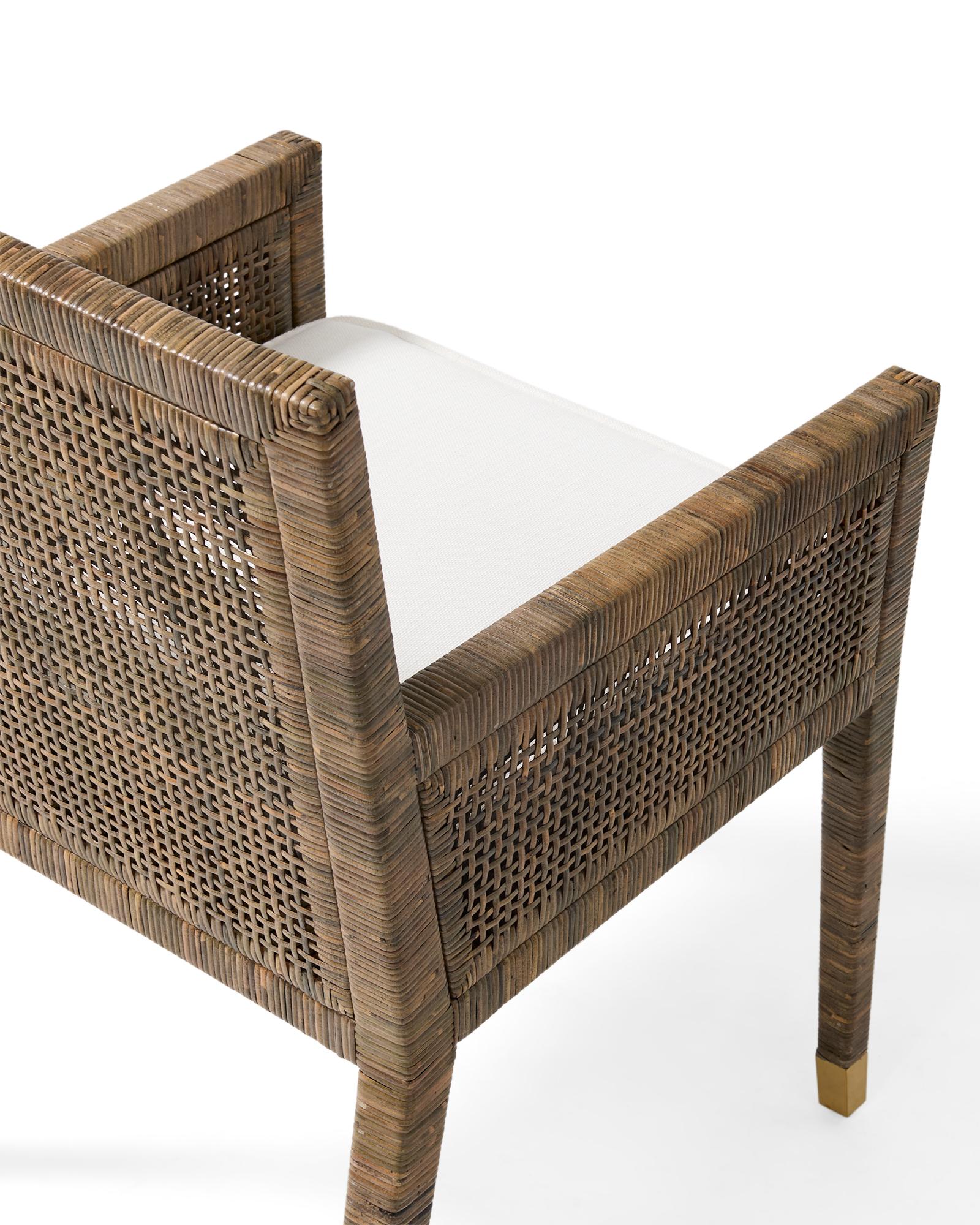 Serena & Lily Balboa Rattan Armchair - Thumbnail 5