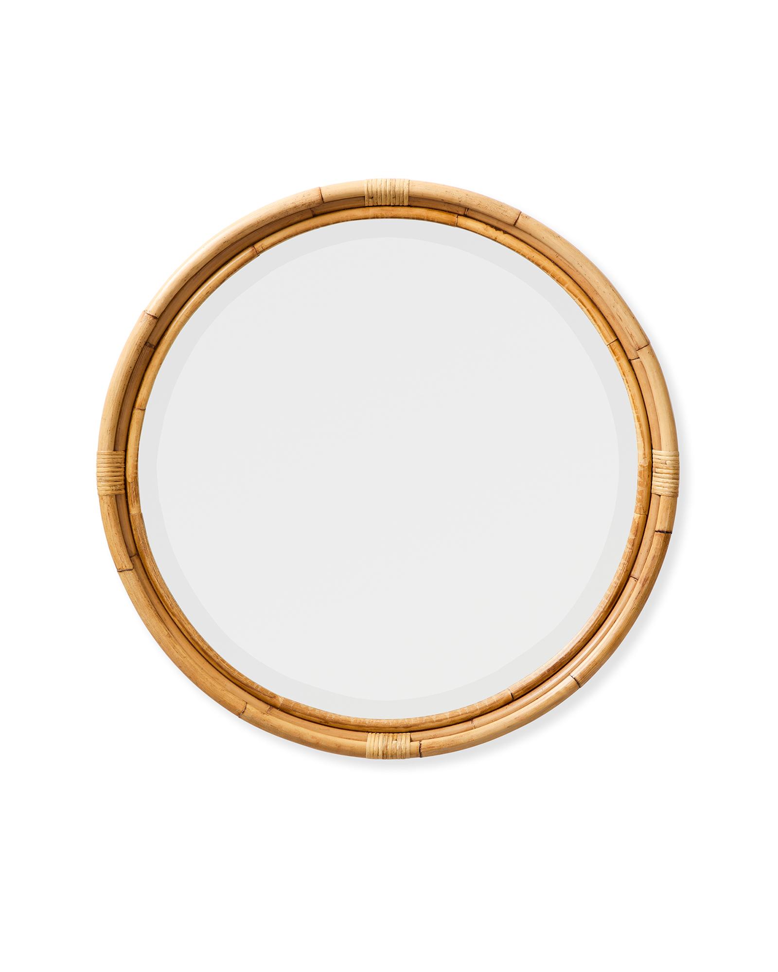 Montara Rattan Mirror | Serena and Lily