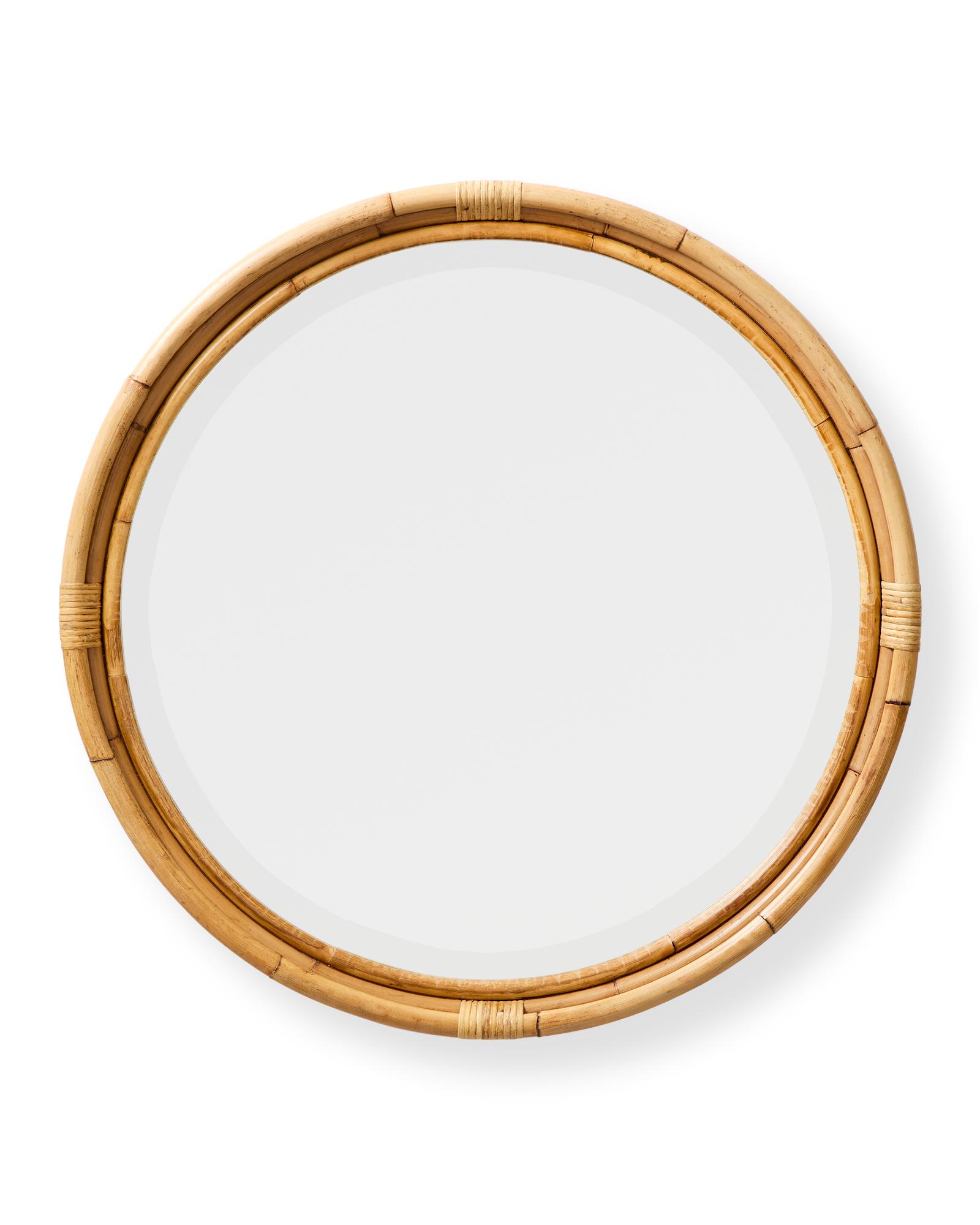 Montara Rattan Mirror | Serena and Lily
