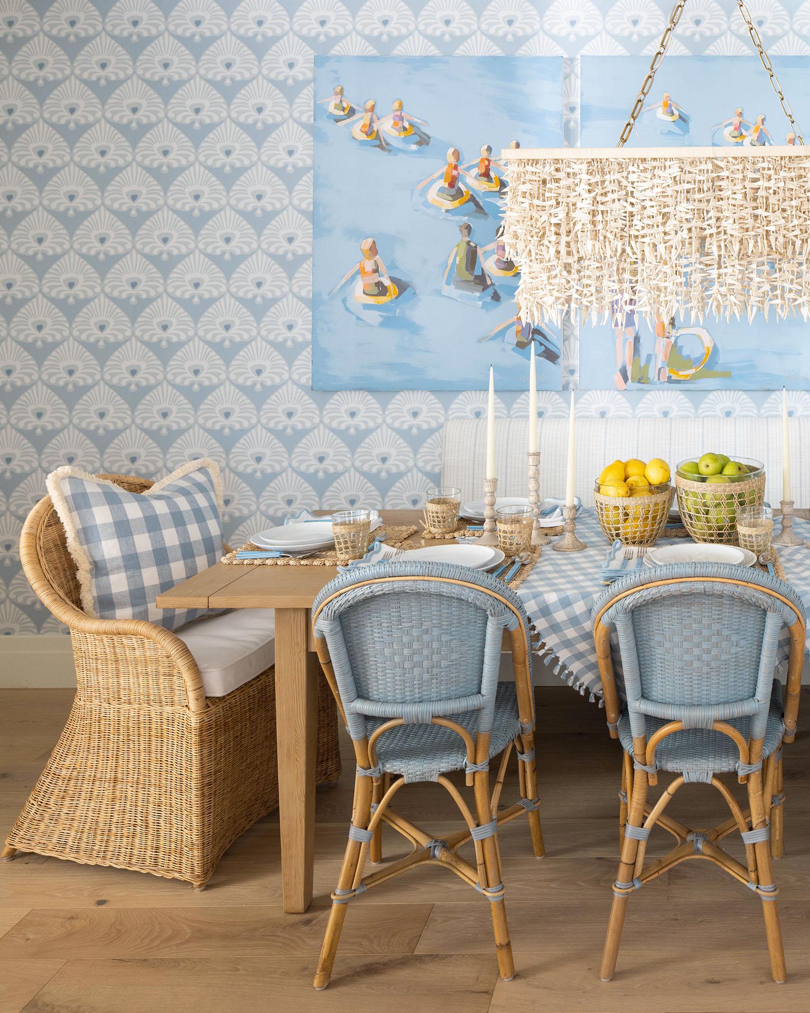 NEW Serena & Lily offers Palmetto Wallpaper Sky