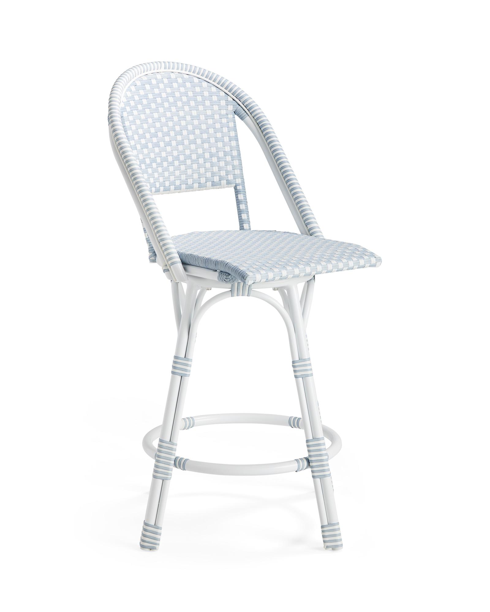 アンティークグラス　オペーク（乳白色）ツイストステム　ゴブレット　R1540ダI Outdoor Riviera Swivel Bar & Counter Stools | Serena and Lily