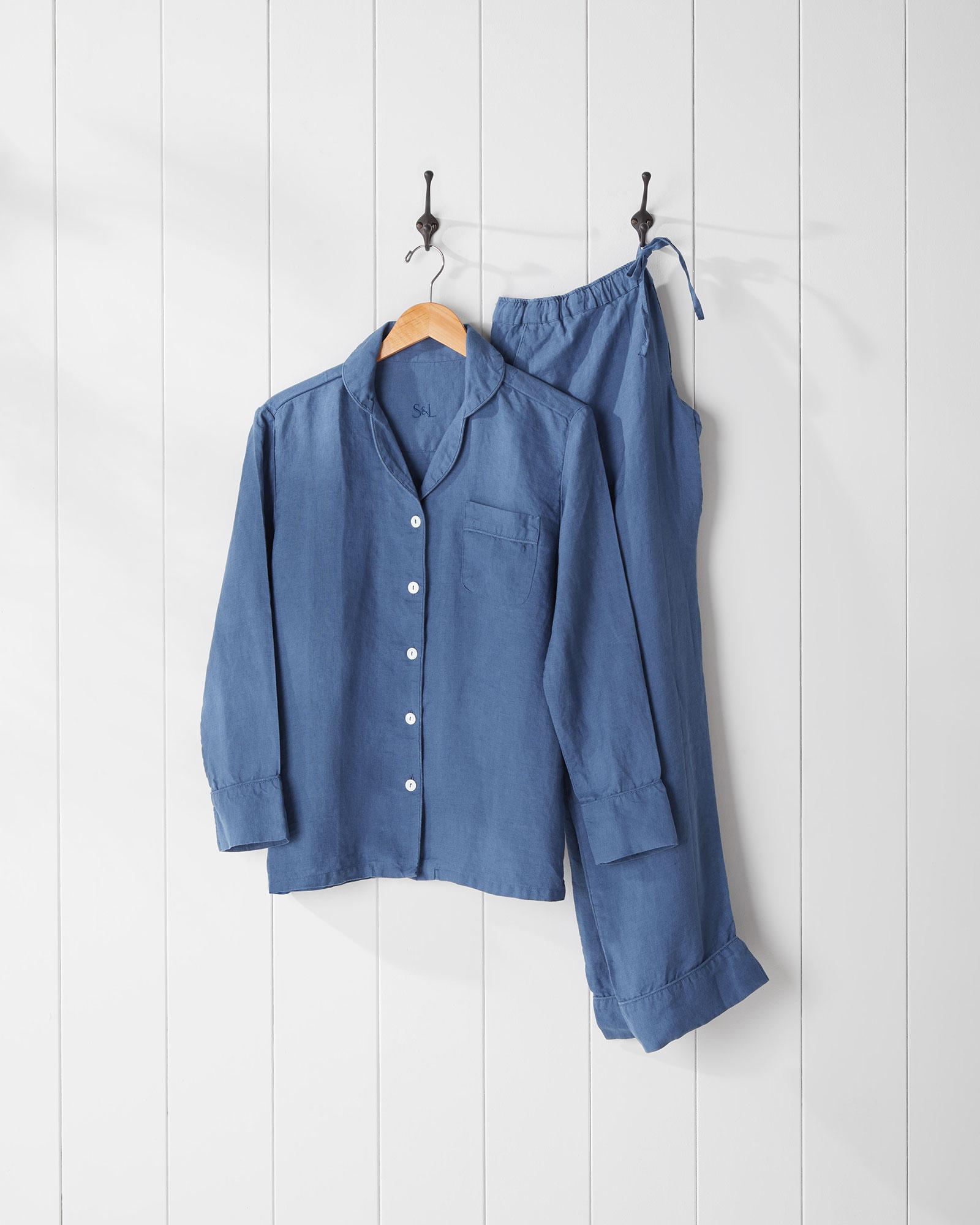 Positano Linen Pajamas Serena and Lily