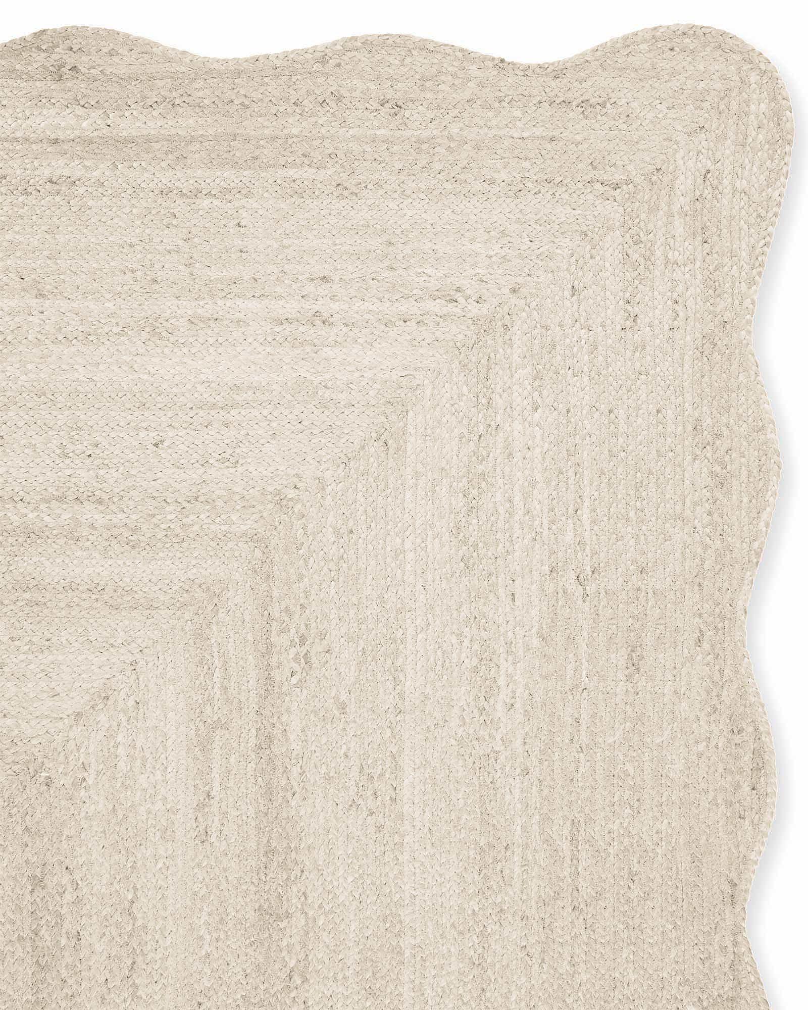 Scallop Jute Rug | Serena and Lily
