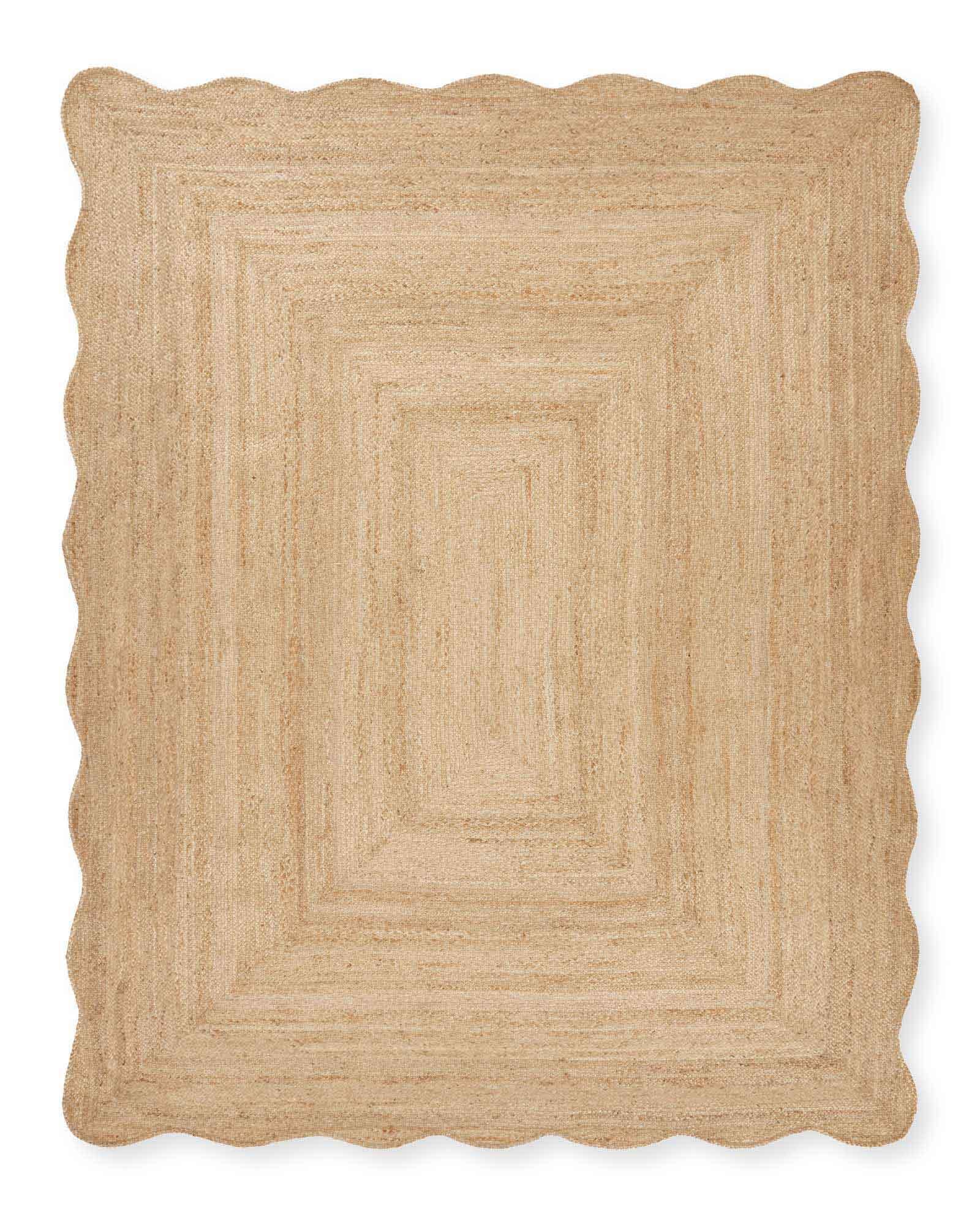 Scallop Jute Rug Serena and Lily