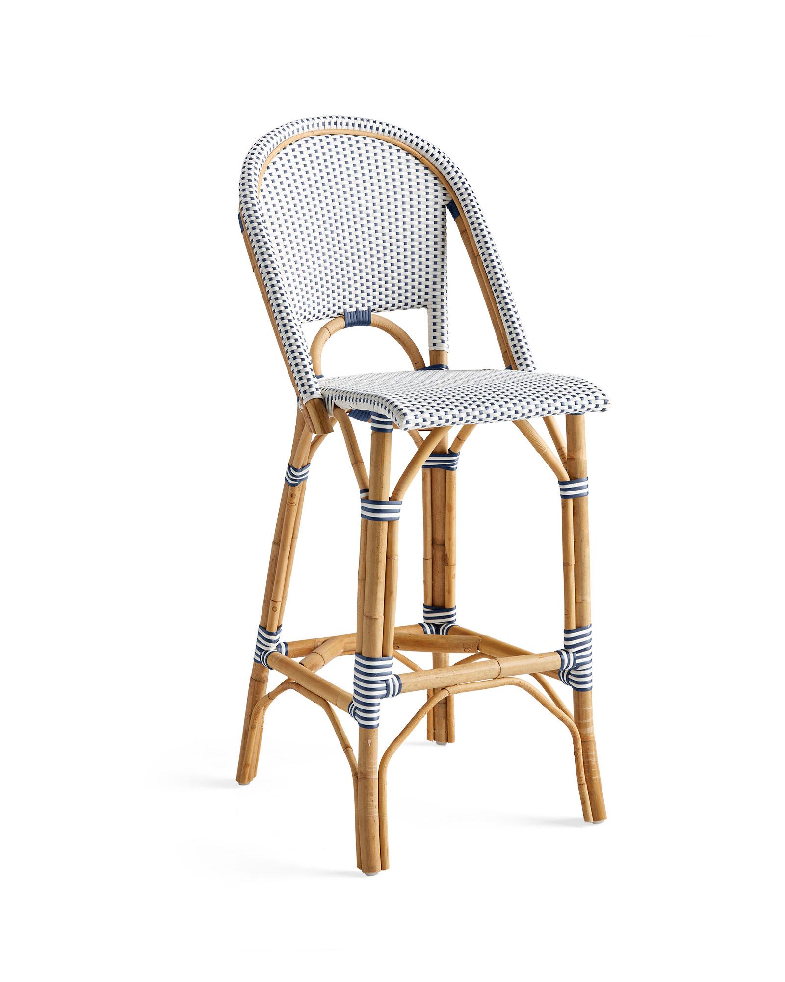 Serena & Lily Riviera Rattan Stools