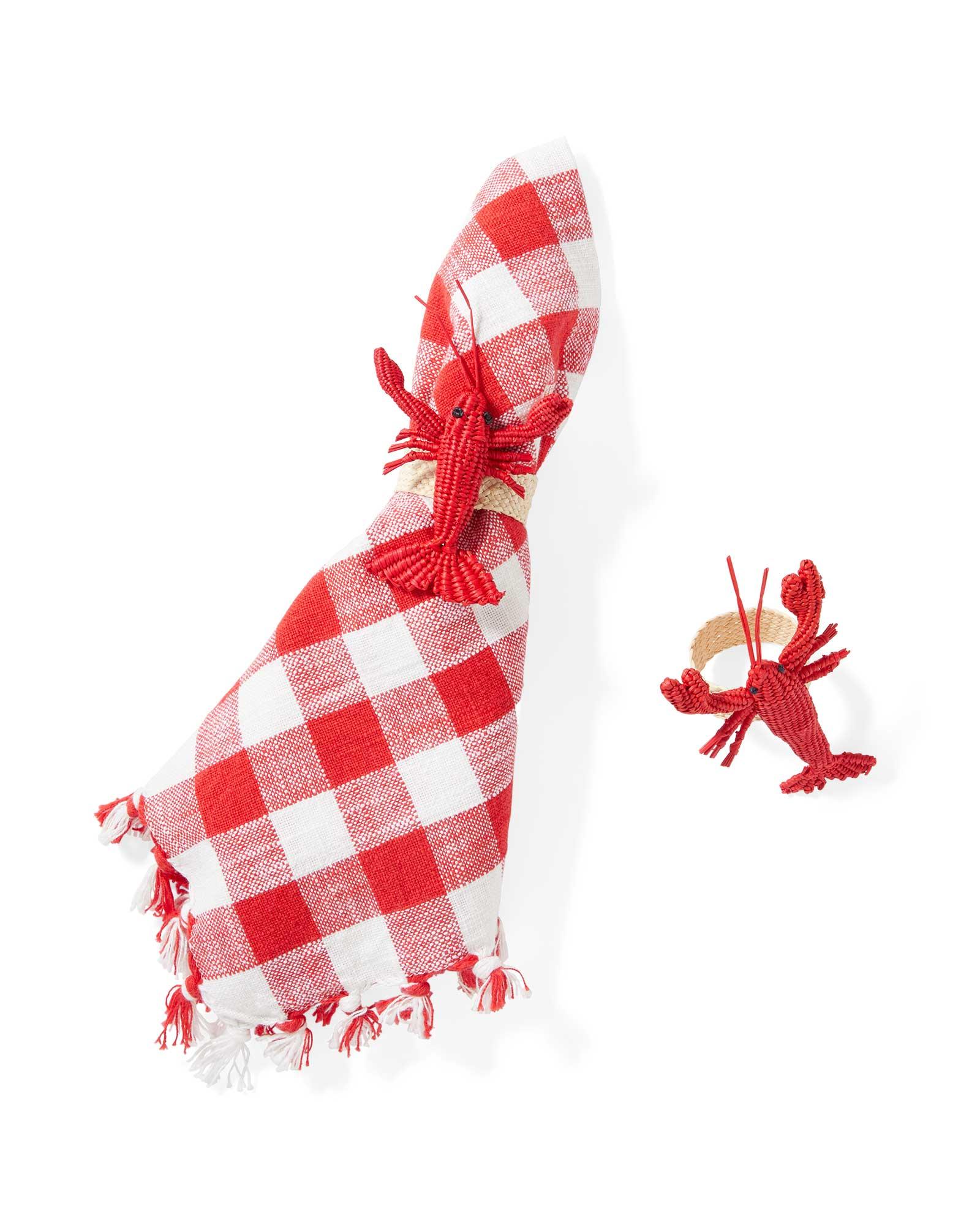 995913NapkinRingsLobsterSet0074SH