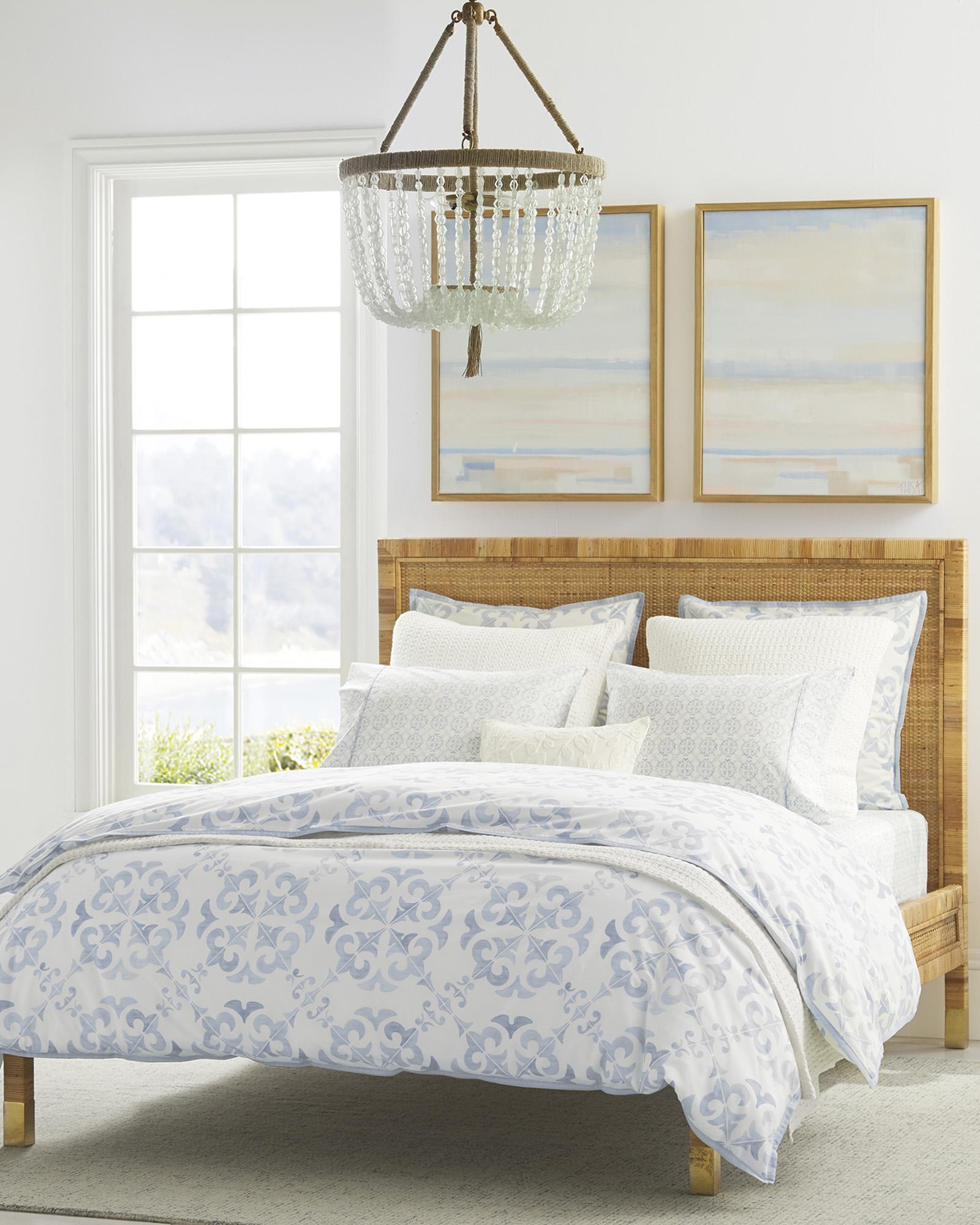 New Serena & Lily Wave duvet cover-Coastal 2024 Blue F/Q