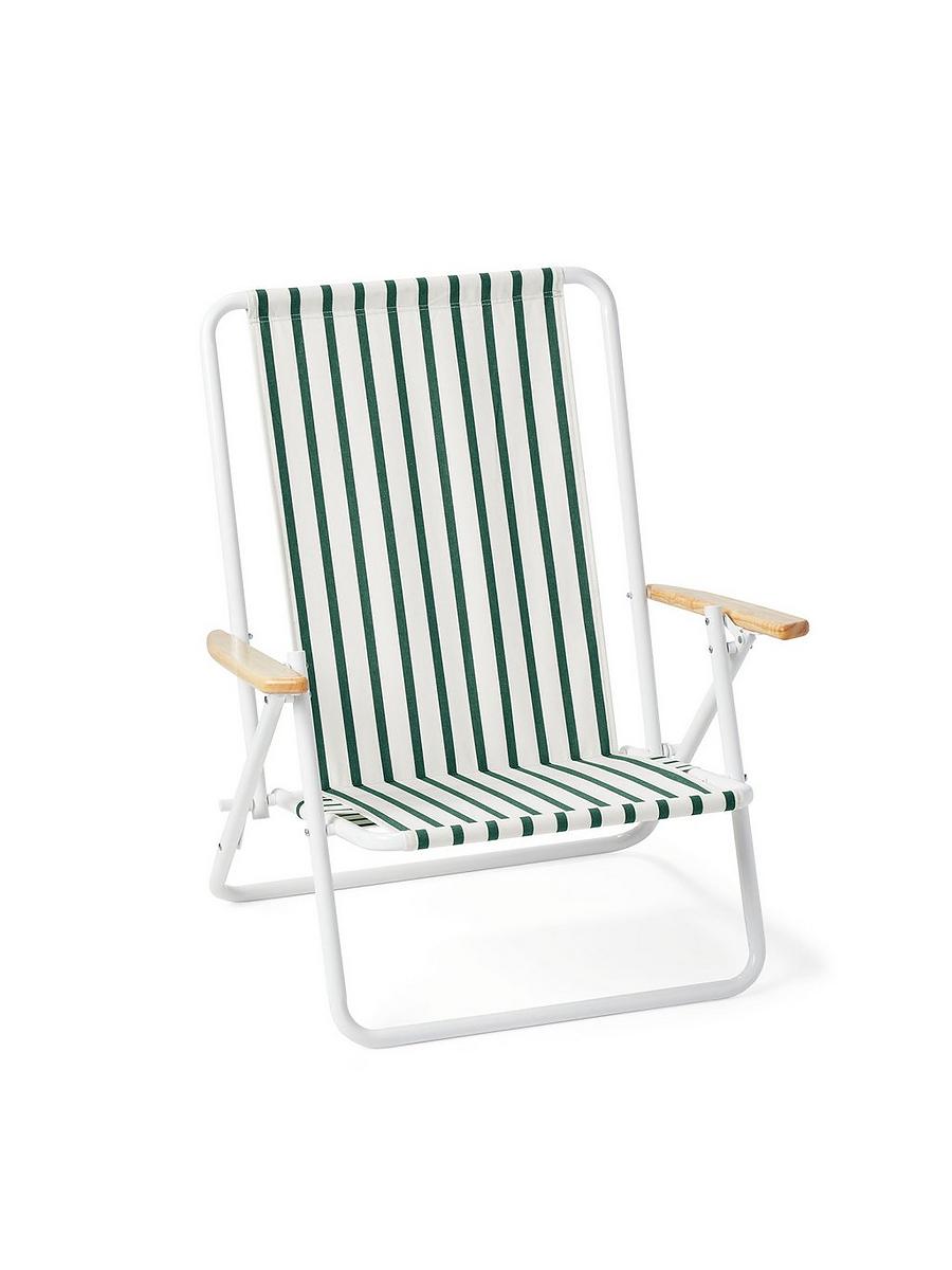 Tide Stripe Beach Chair Serena and Lily