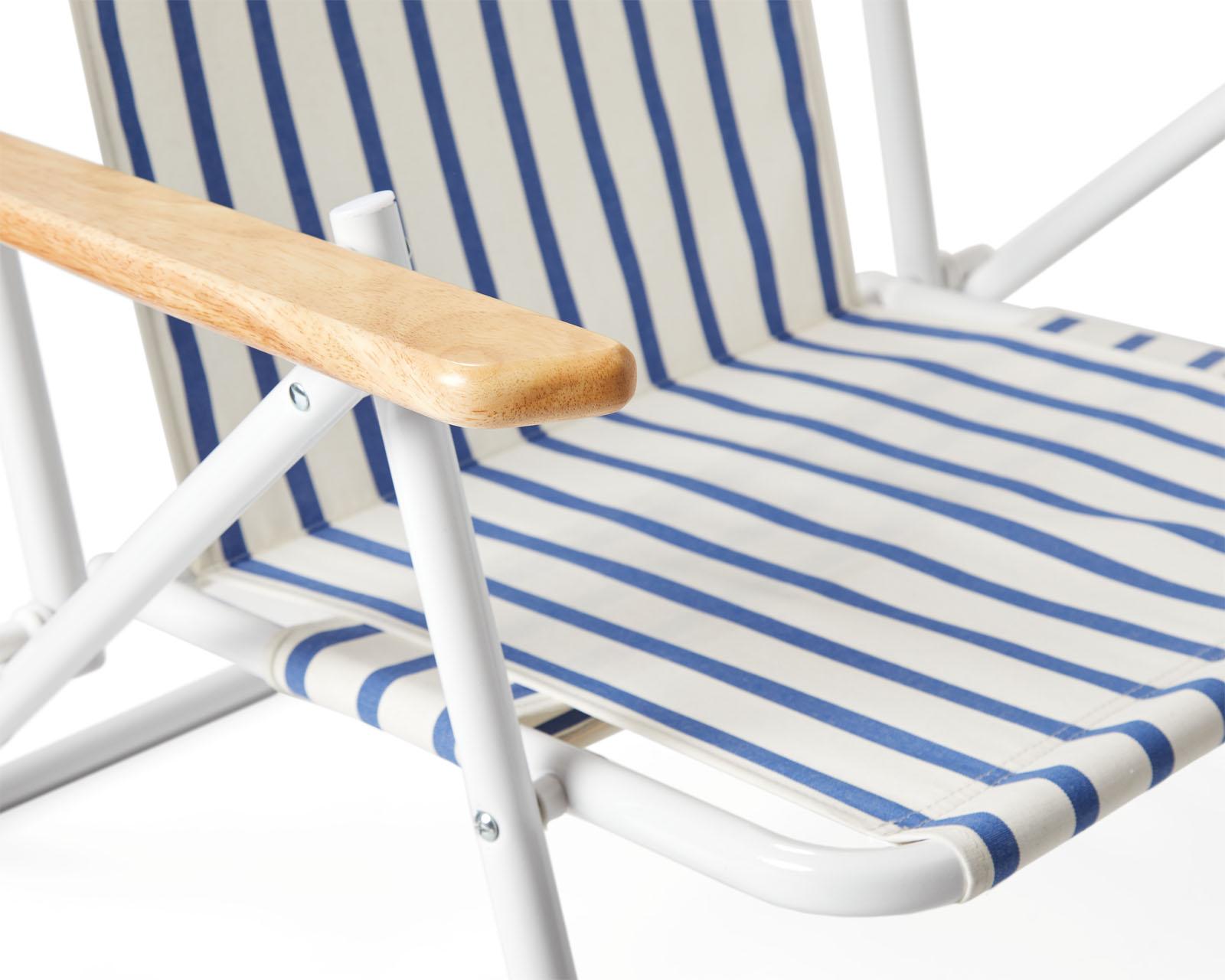Tide Stripe Beach Chair Serena and Lily