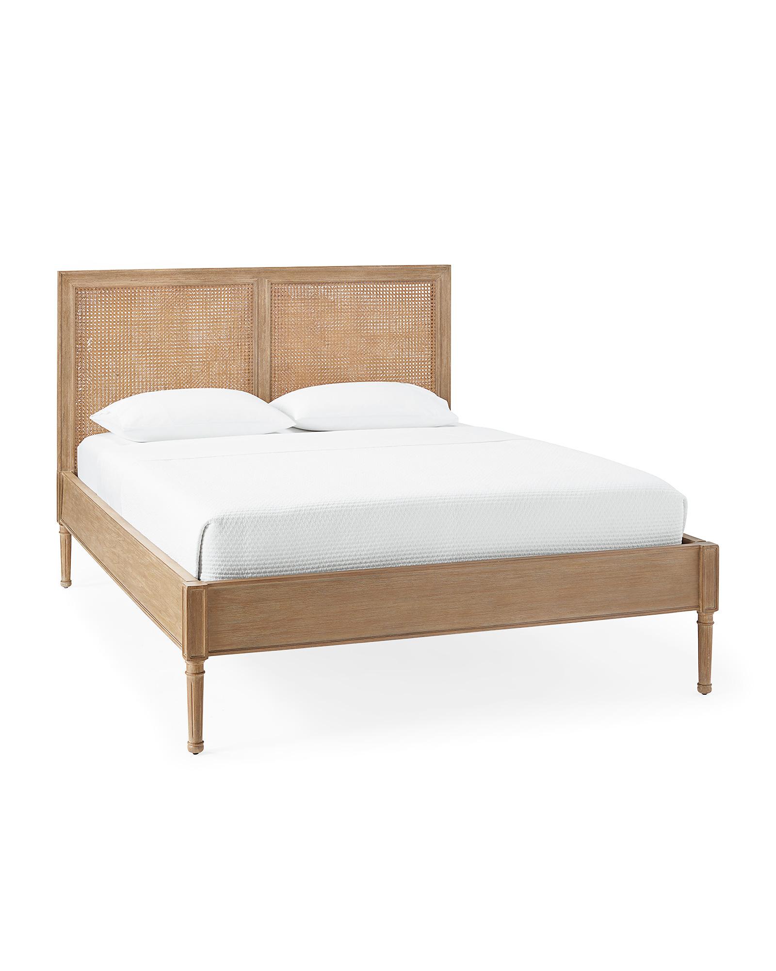 Harbour Cane Bed - Solid Hardwood Frame | Serena and Lily