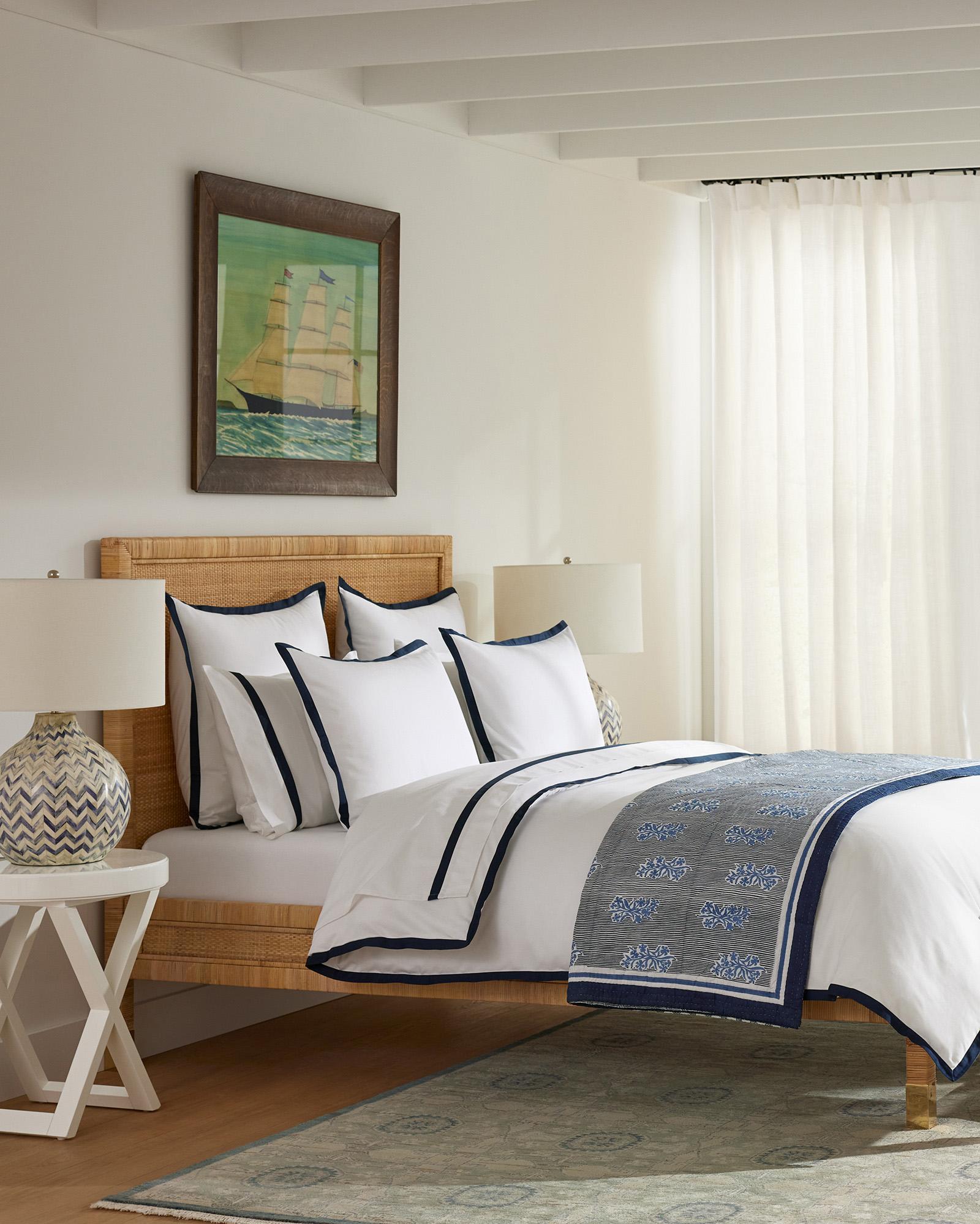 Border Frame Sateen Duvet Cover