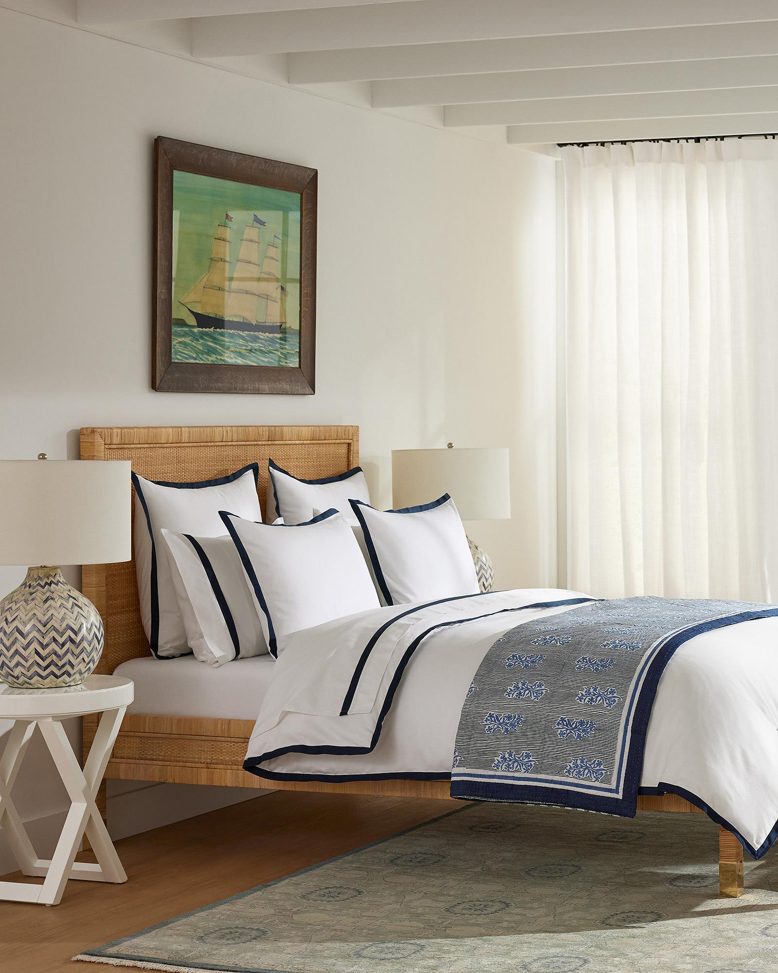 Border Frame Sateen Duvet Cover