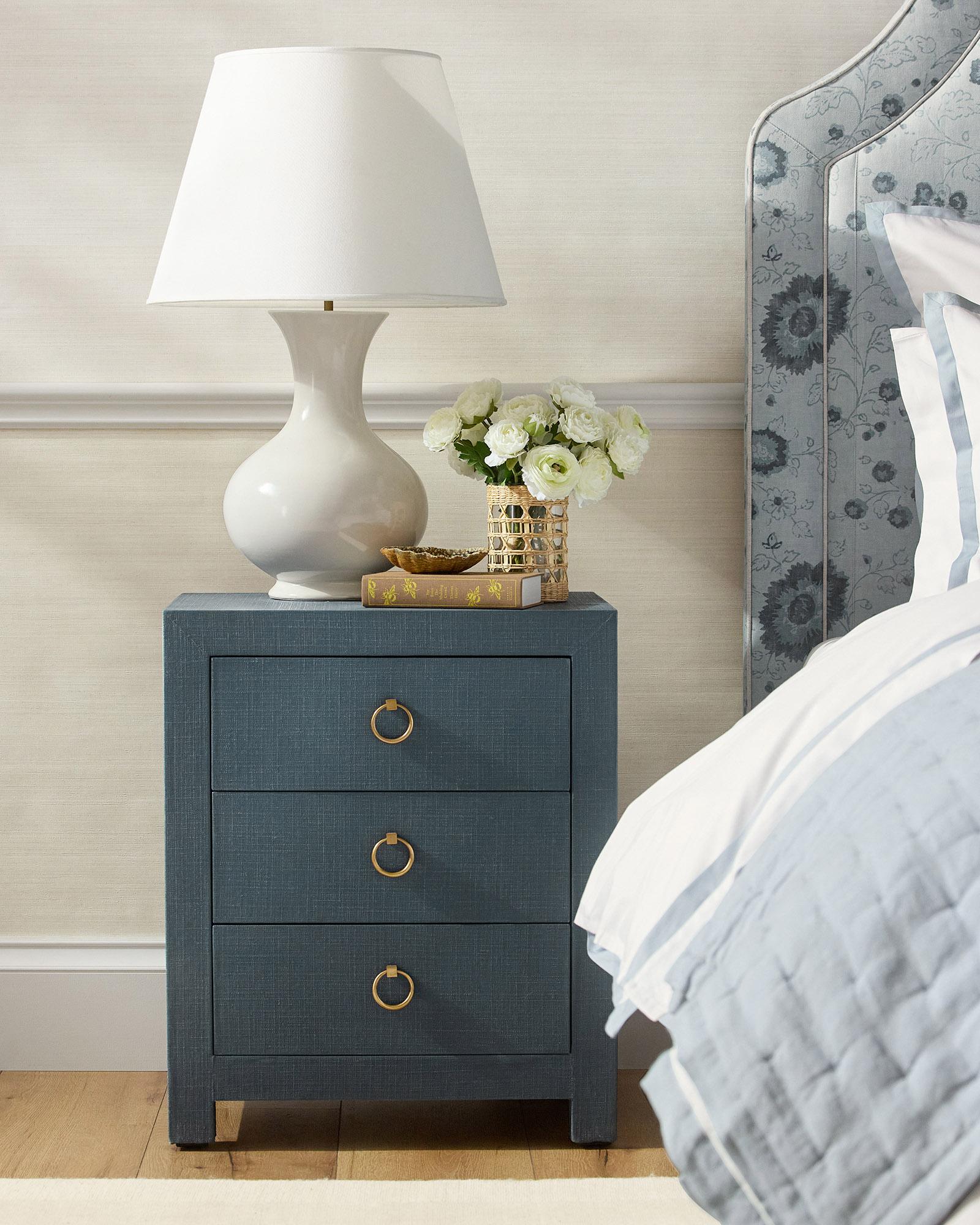 Driftway 3-Drawer Nightstand – Indigo | Serena & Lily