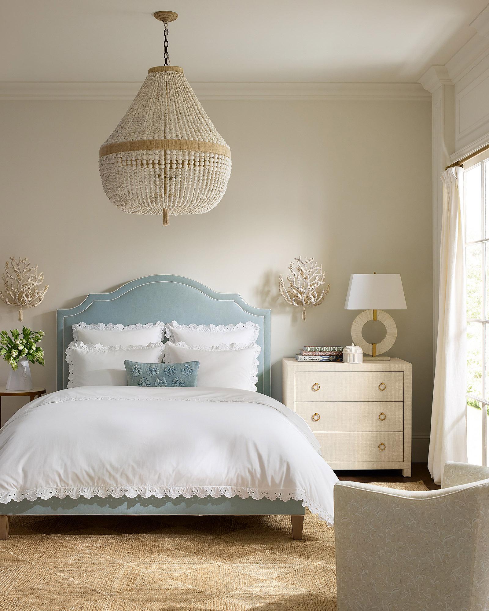 Bedroom-Coastal-Blue-Bed-Loire-White-Eyelet-Percale-Antibes-Bedding ...