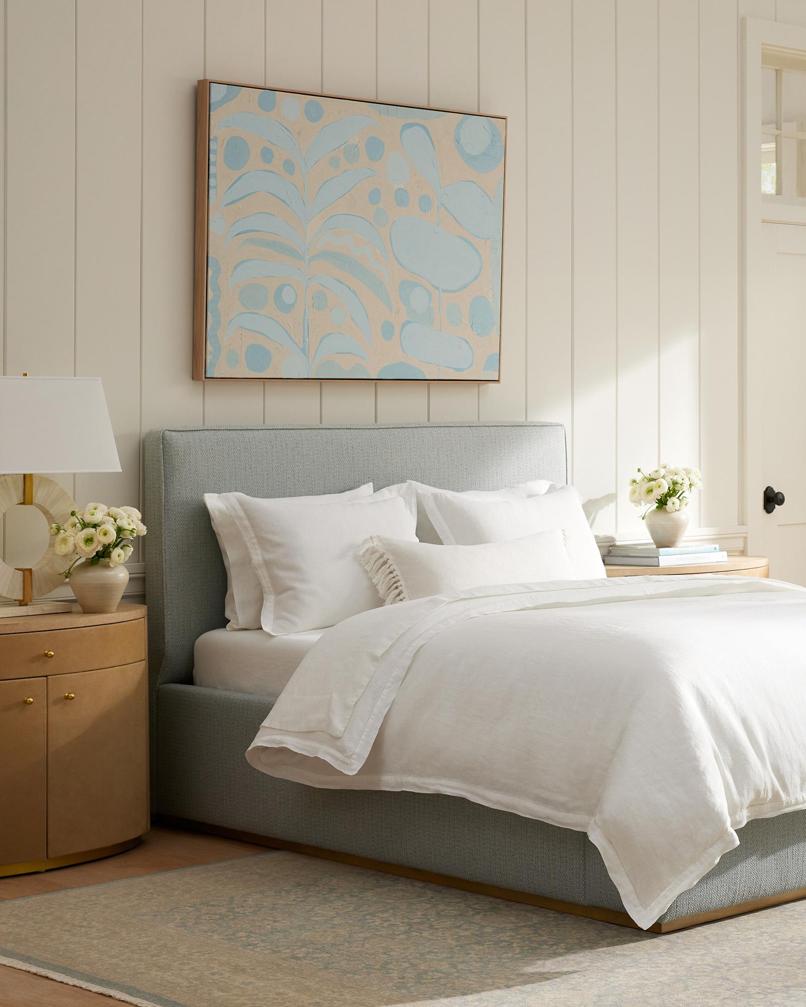 Portofino Linen Duvet Cover Serena and Lily