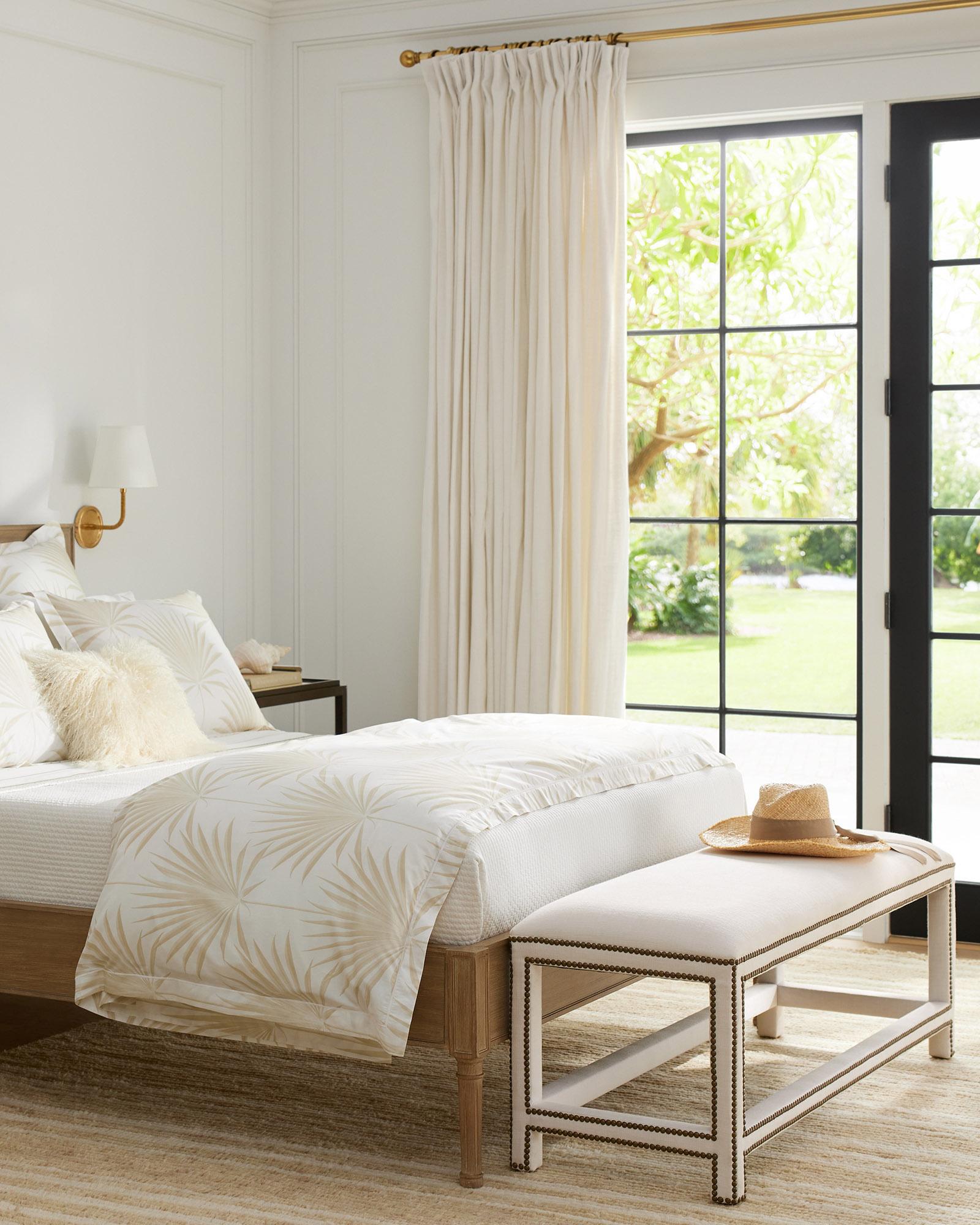 Dorset Bench with Nailheads Serena and Lily