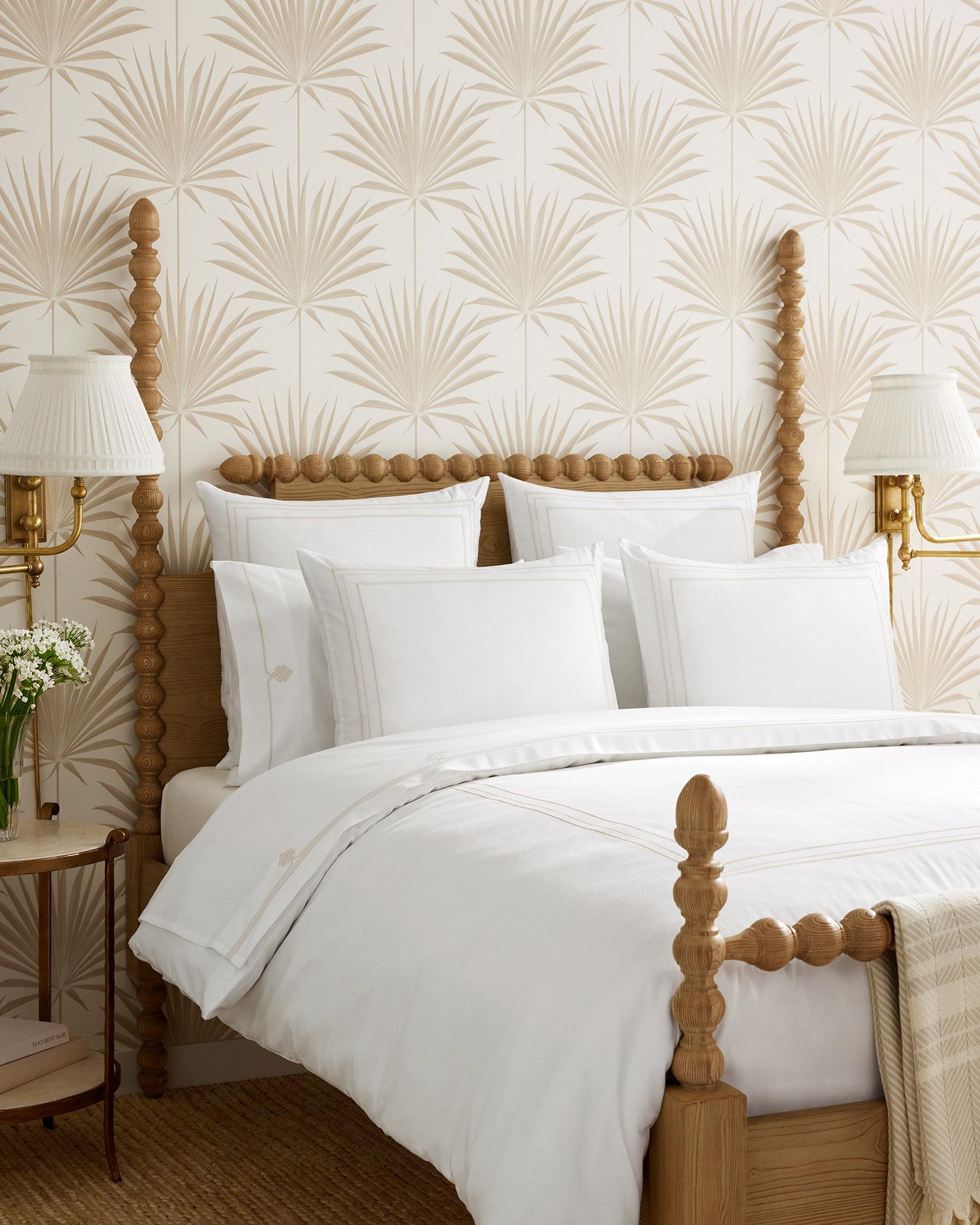 Serena & Lily Sutter Quilted Euro Shams x 2 offers - Sky