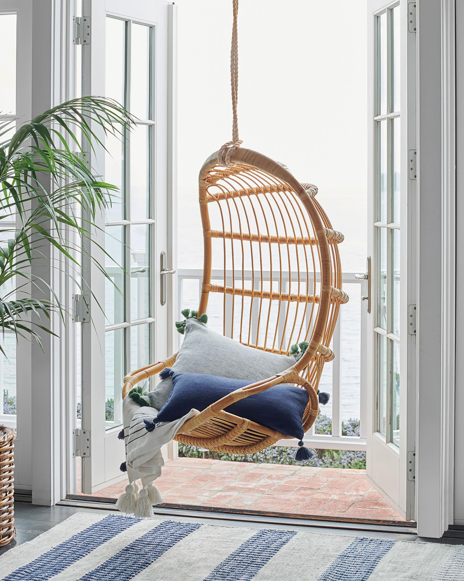 Hanging Rattan Chair - Thumbnail 5