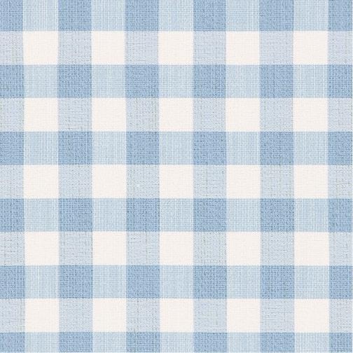 Fabric by The Yard - Perennials Gingham in Coastal Blue | Serena & Lily