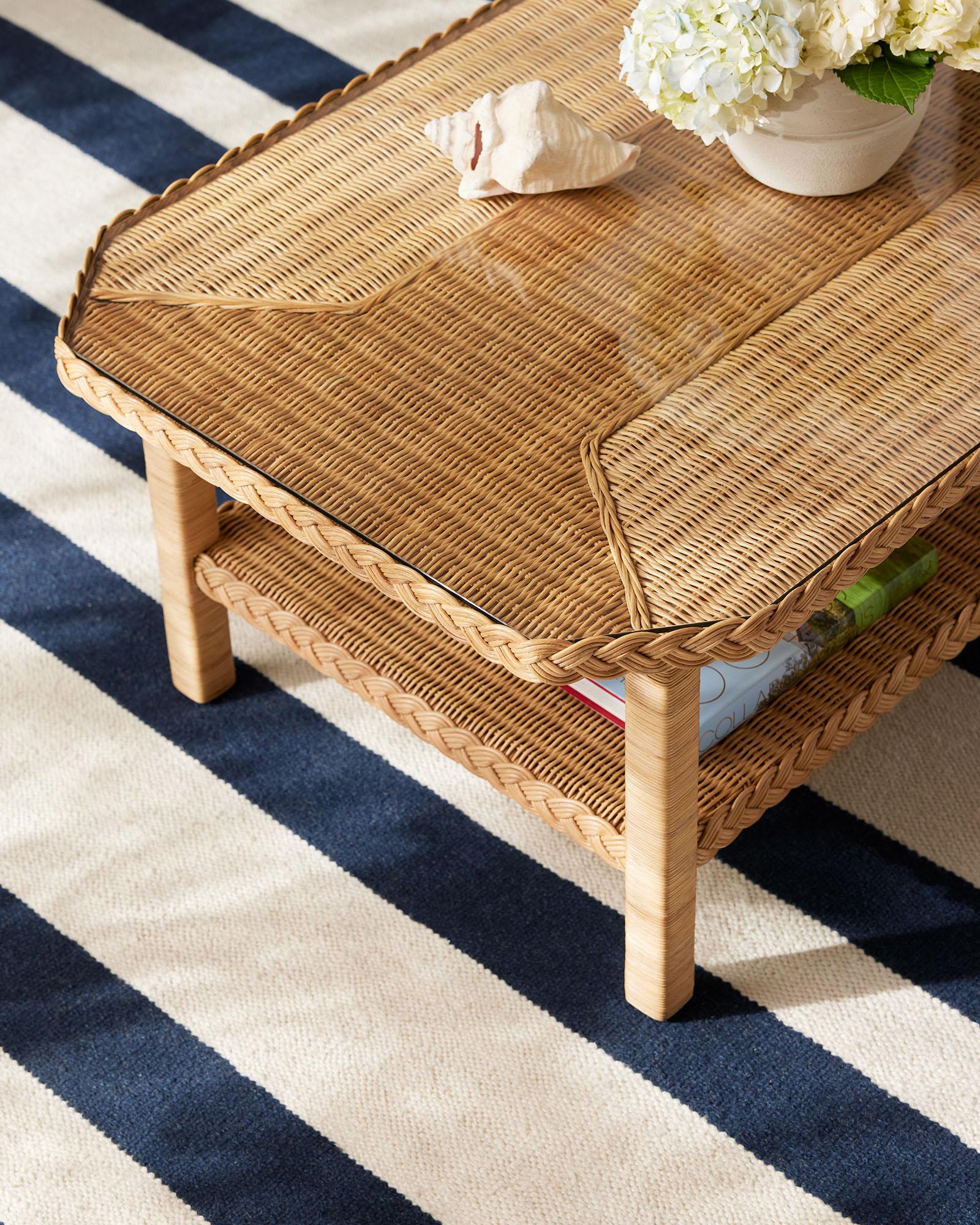 CoffeeTableHammondsRattanWickerx0669