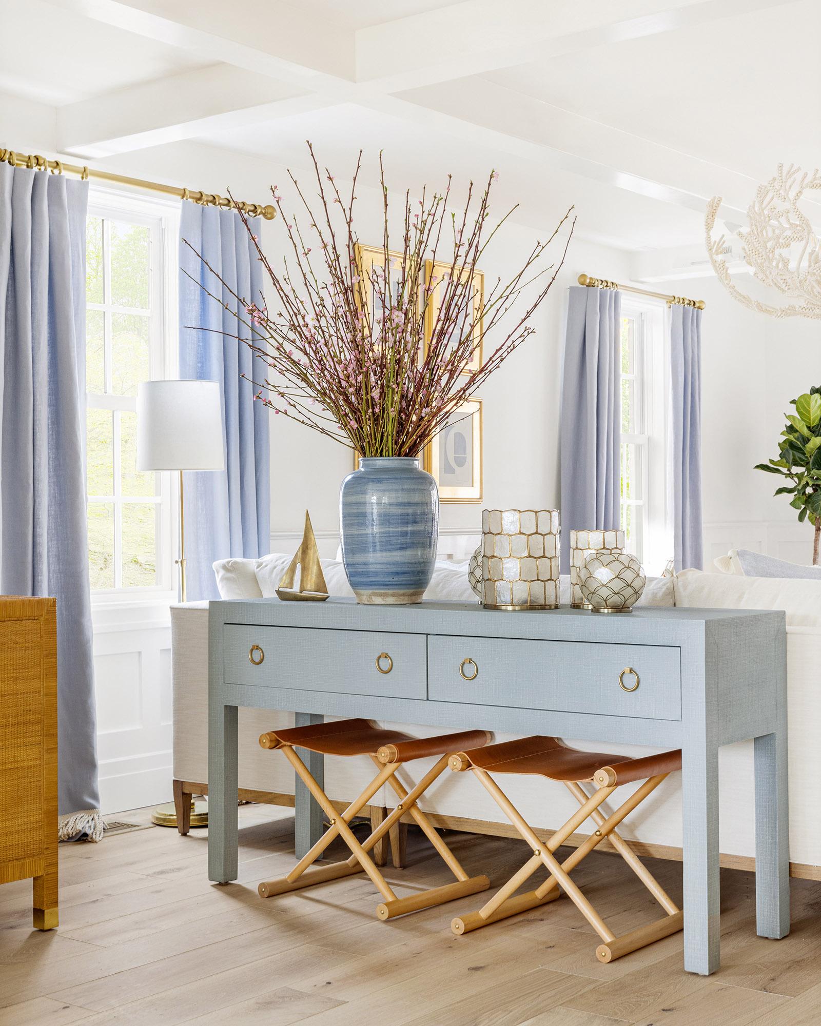 Cooper Leather Stool - Thumbnail 3