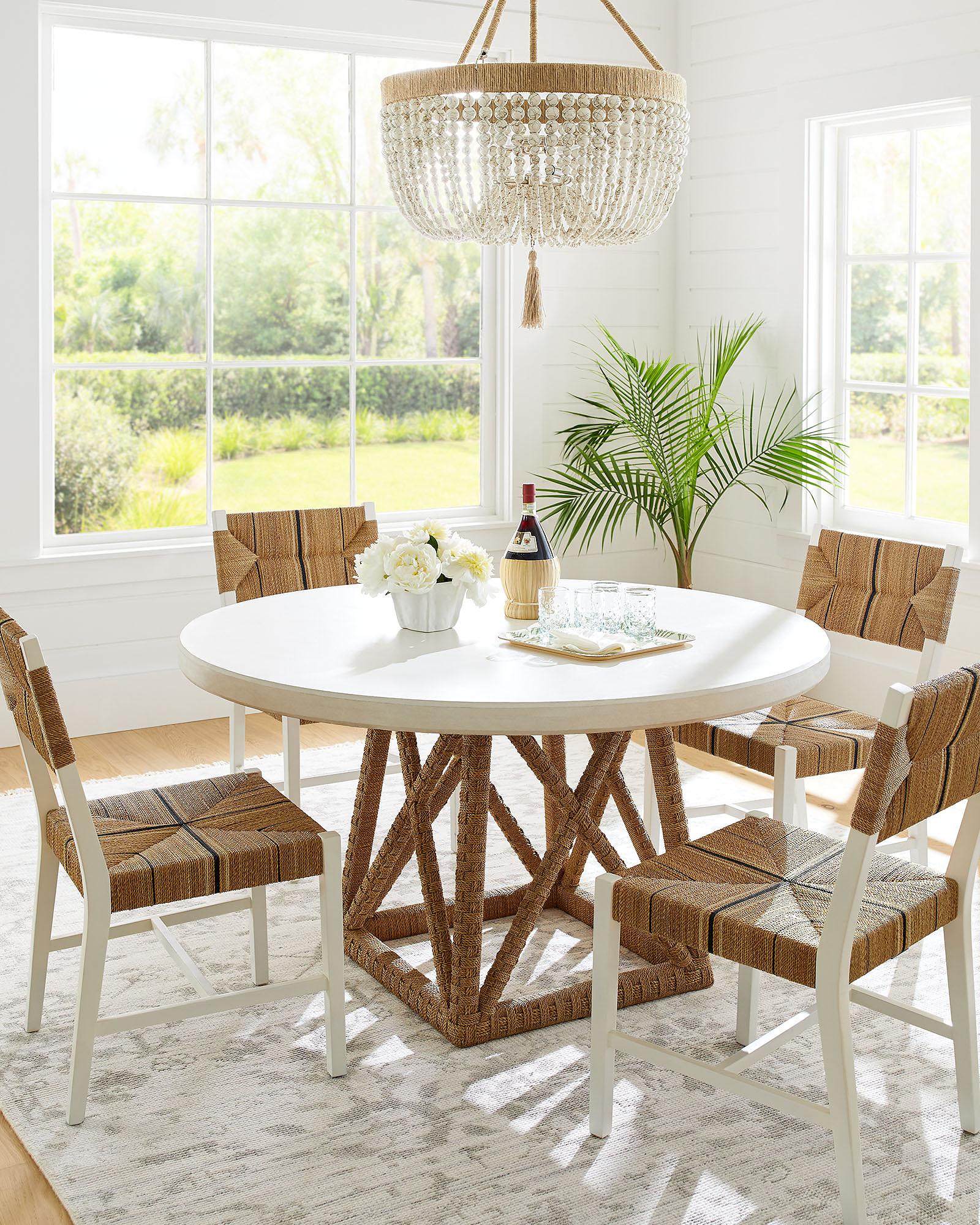 Thornhill Round Dining Table | Serena and Lily