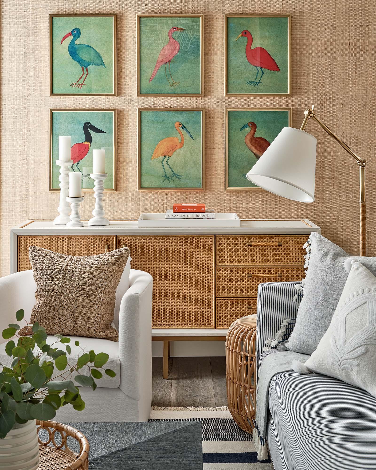 Raffia Wallcovering Serena and Lily