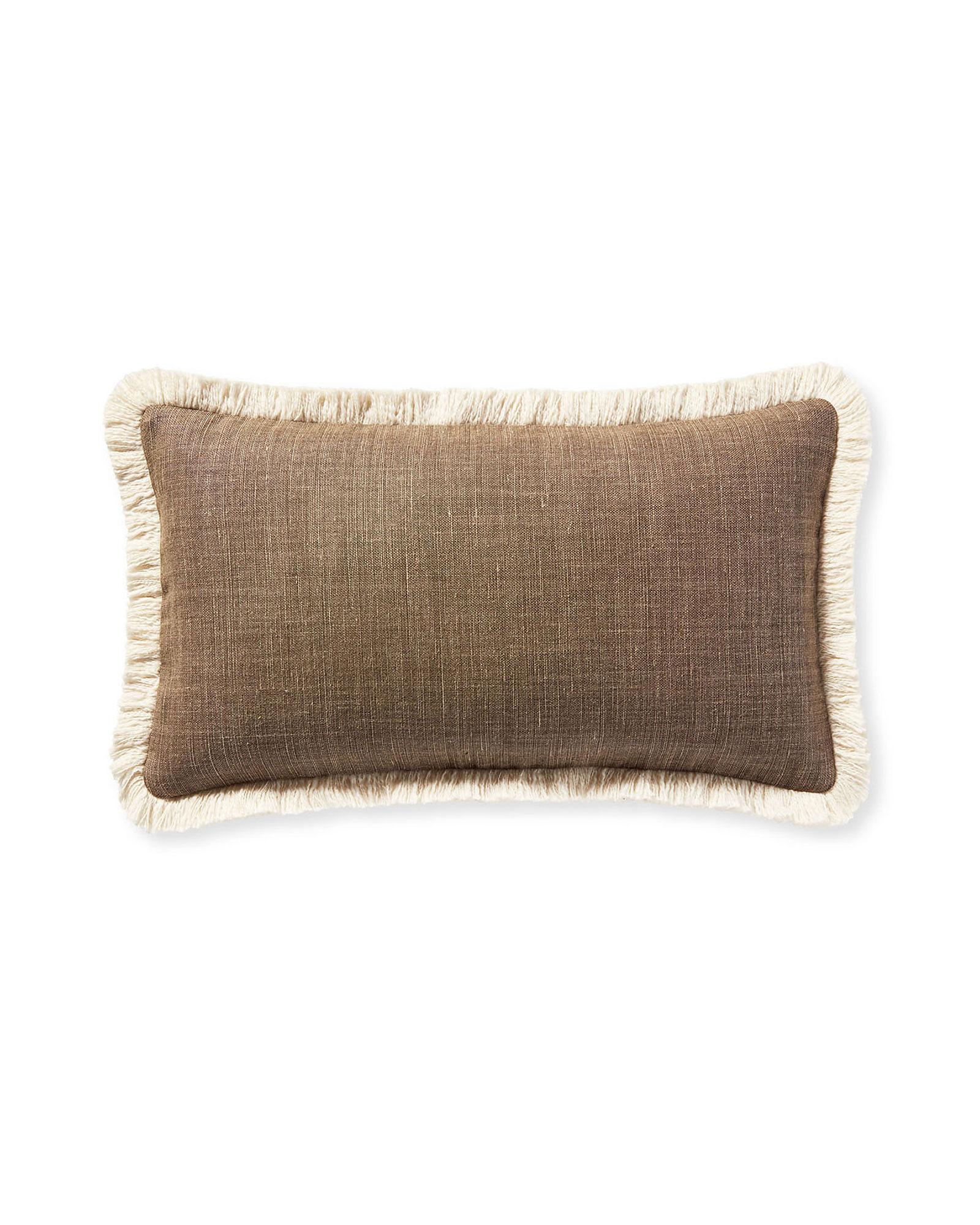Shop Bowden Pillow Cover (SERENA & LILY), Size: 7”x36” Bolster, Color: White, Quantity: 1 from Serena & Lily on Openhaus