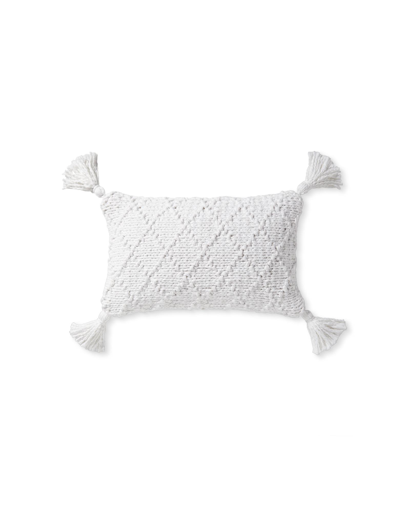 Curated visual reference: Picture Idea: Dec Pillow Fisherman S Knit 12X22 White 1614 Sh