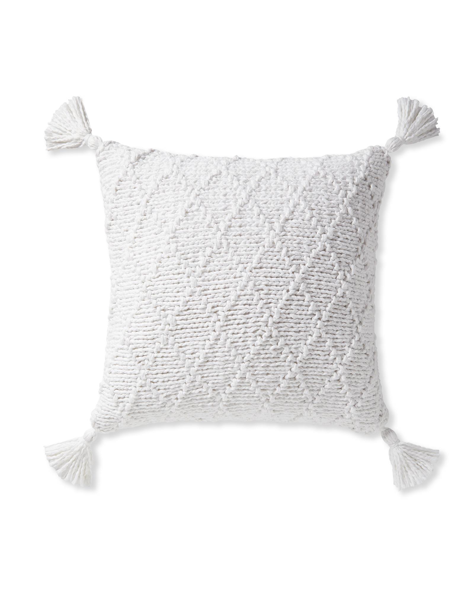 Illustration of Classic Soft Knit Bed Pillow