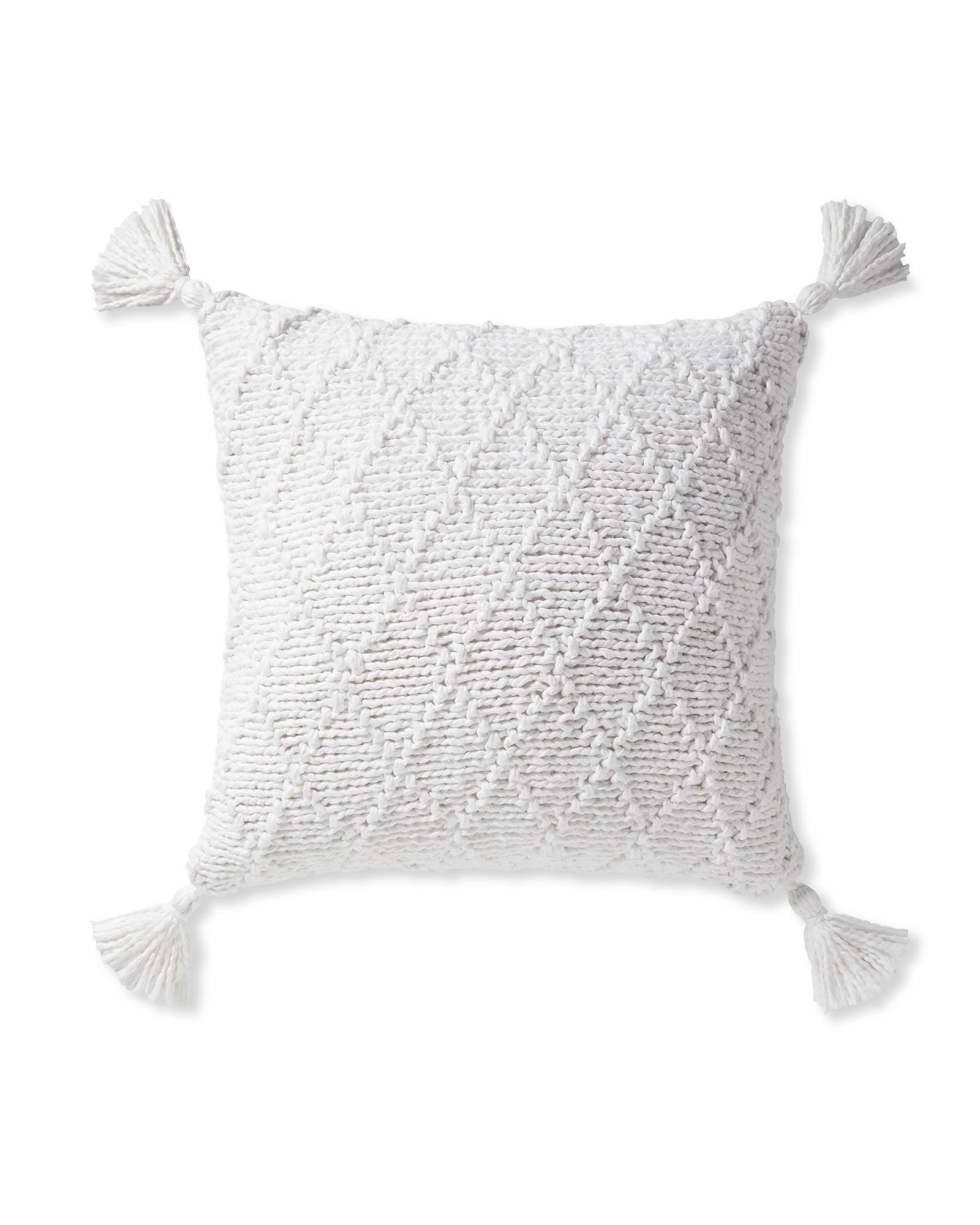 Illustration of Classic Soft Knit Bed Pillow