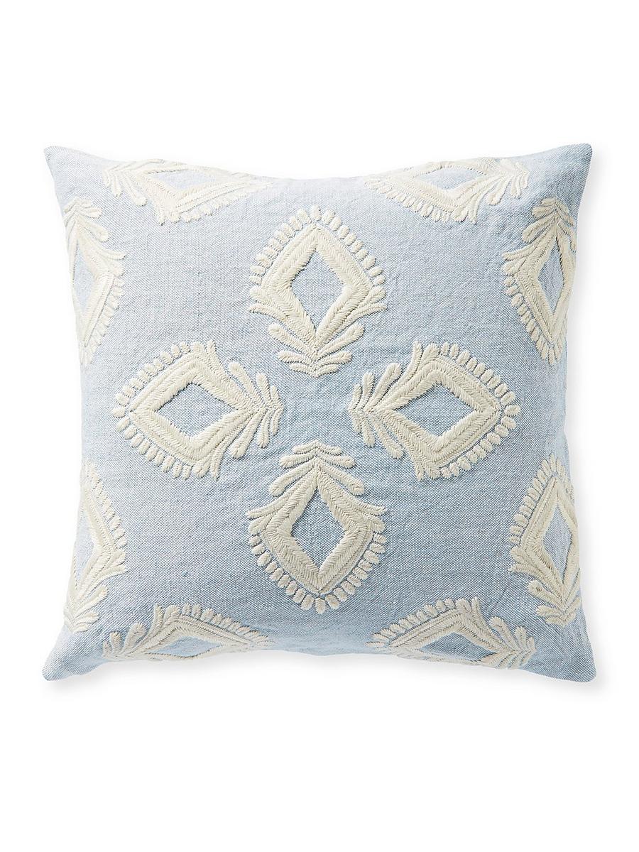 Fairhope Pillow Cover in Coastal Blue, 22 Sq | Serena & Lily