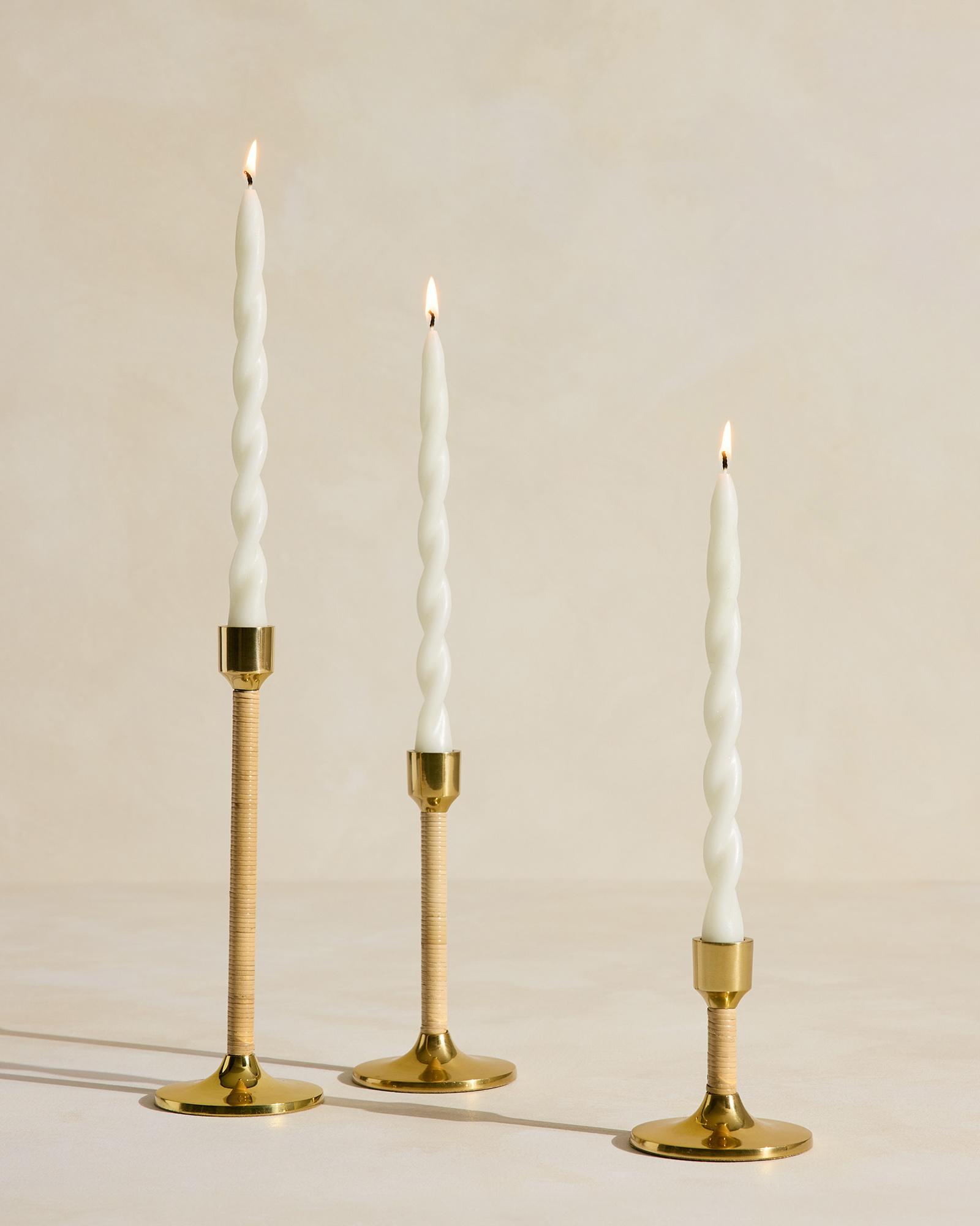 Serena & Lily Barley Twist Taper Candles