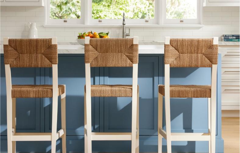 designer looks ebony counter stools