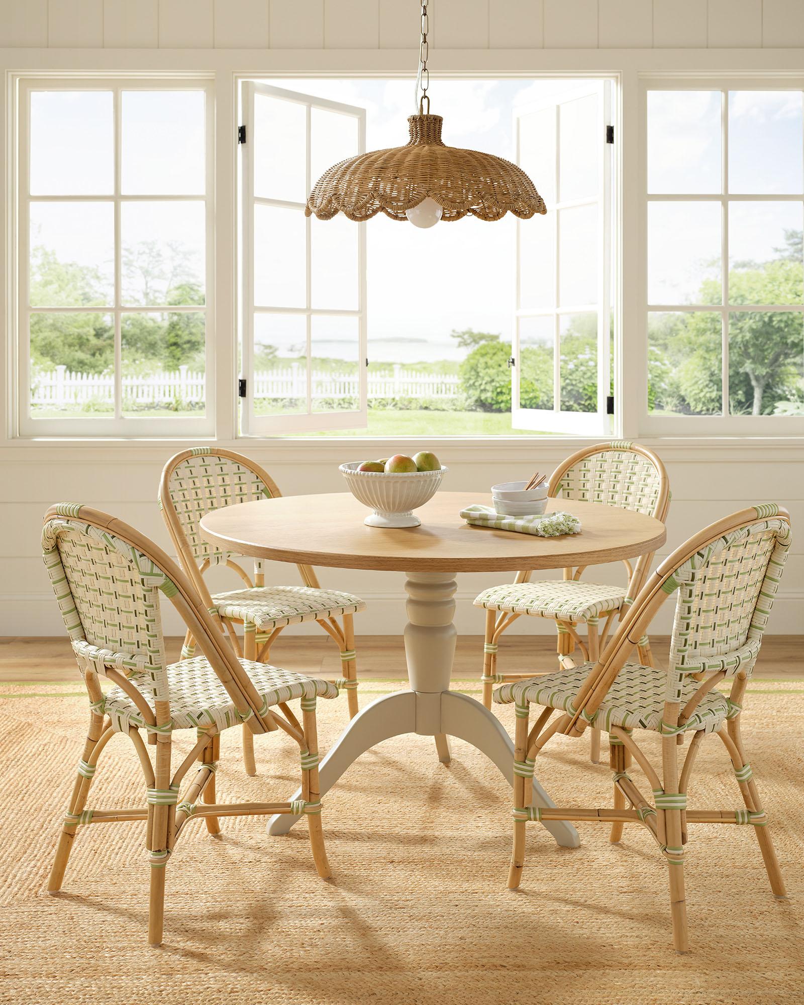 Dining-Room-Neutral-Pedestal-Kitchen-Table-Green-Riviera-Chairs-brand ...