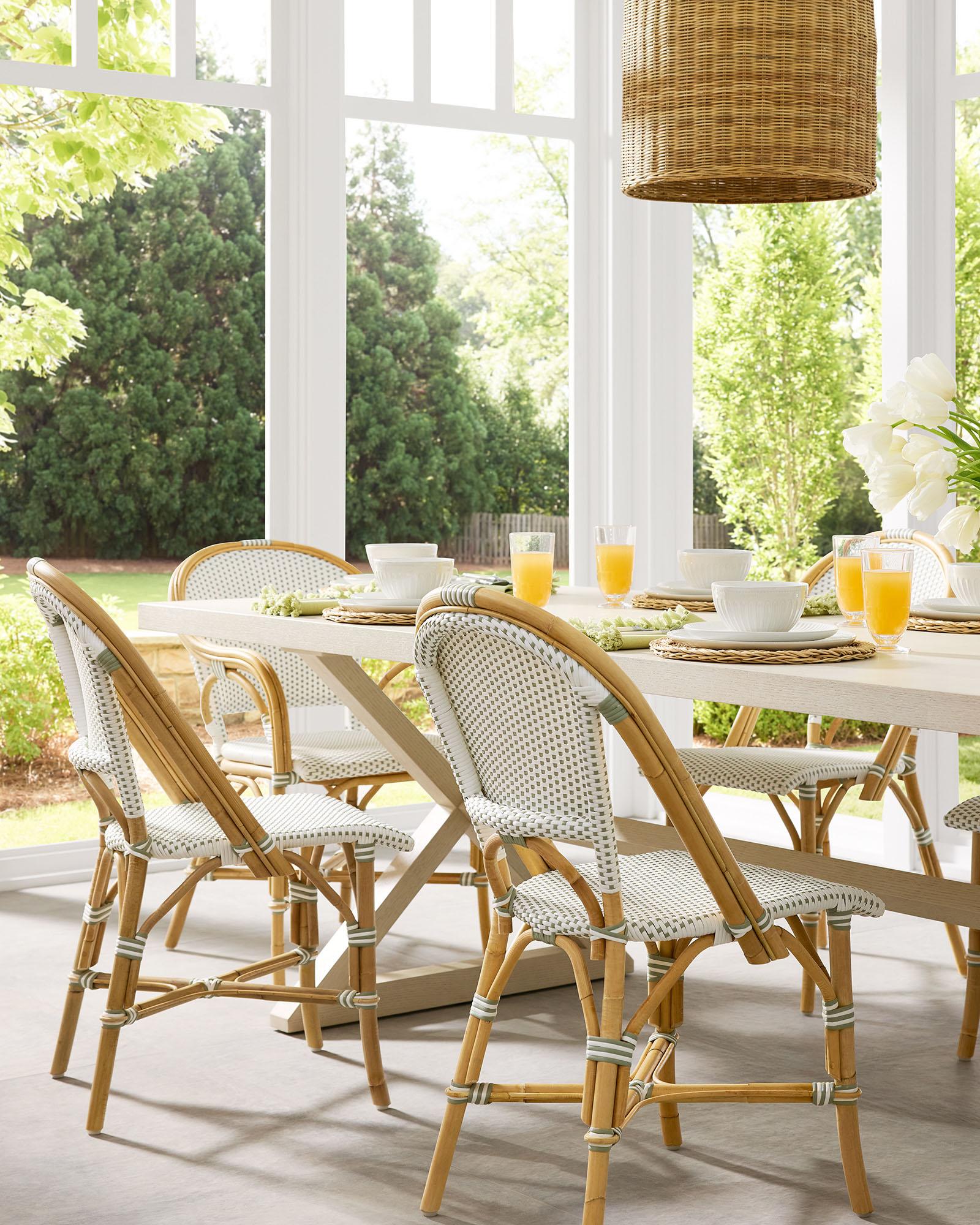 Riviera Rattan Dining Chair - Thumbnail 4